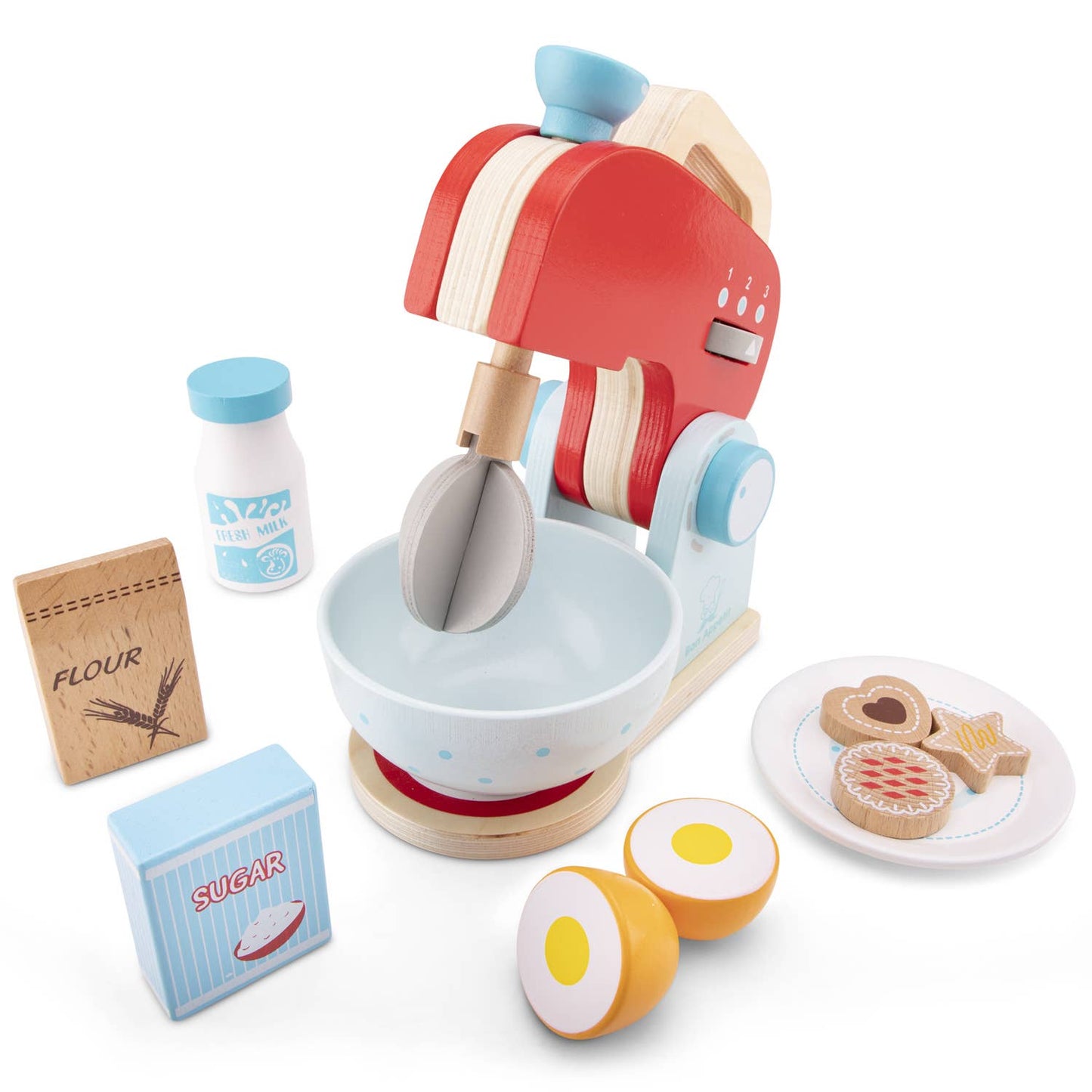 Mixer set - red