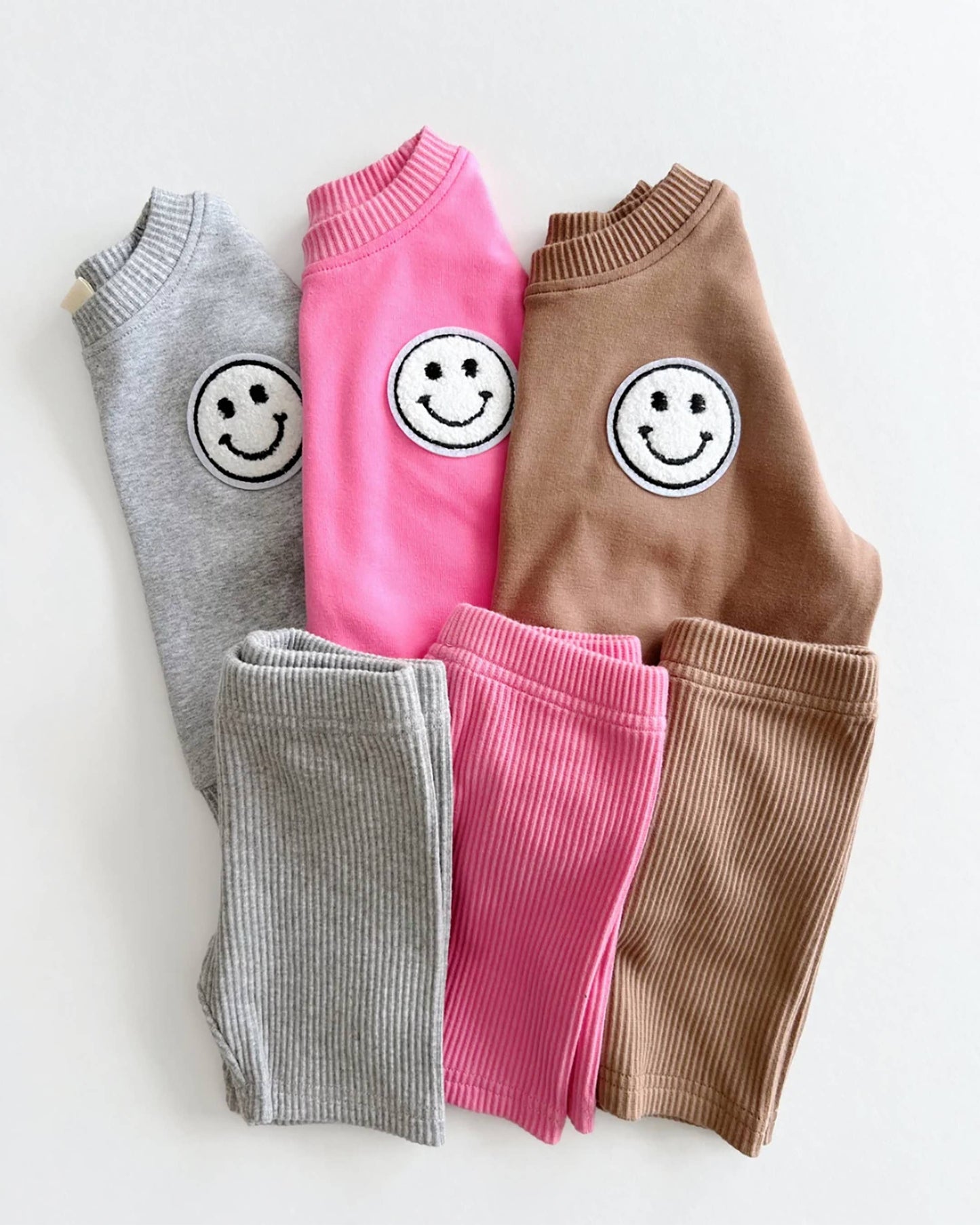 Baby & Kids Biker Shorts Set | Pink