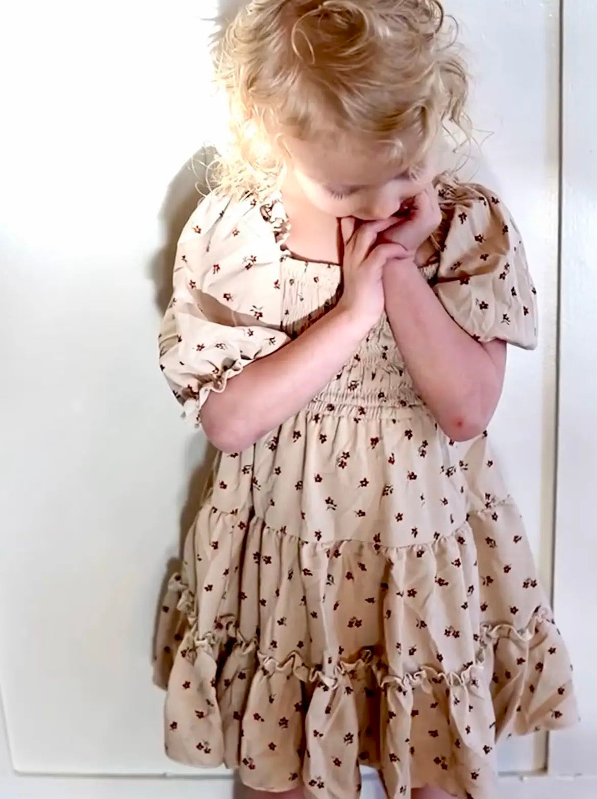 Mommy & Me Katherine Dress - Brown Floral