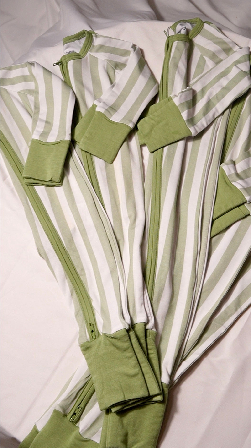 Striped | bamboo baby sleeper, bamboo clothing, baby boy