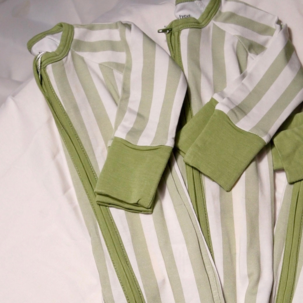 Bamboo Green Stripe