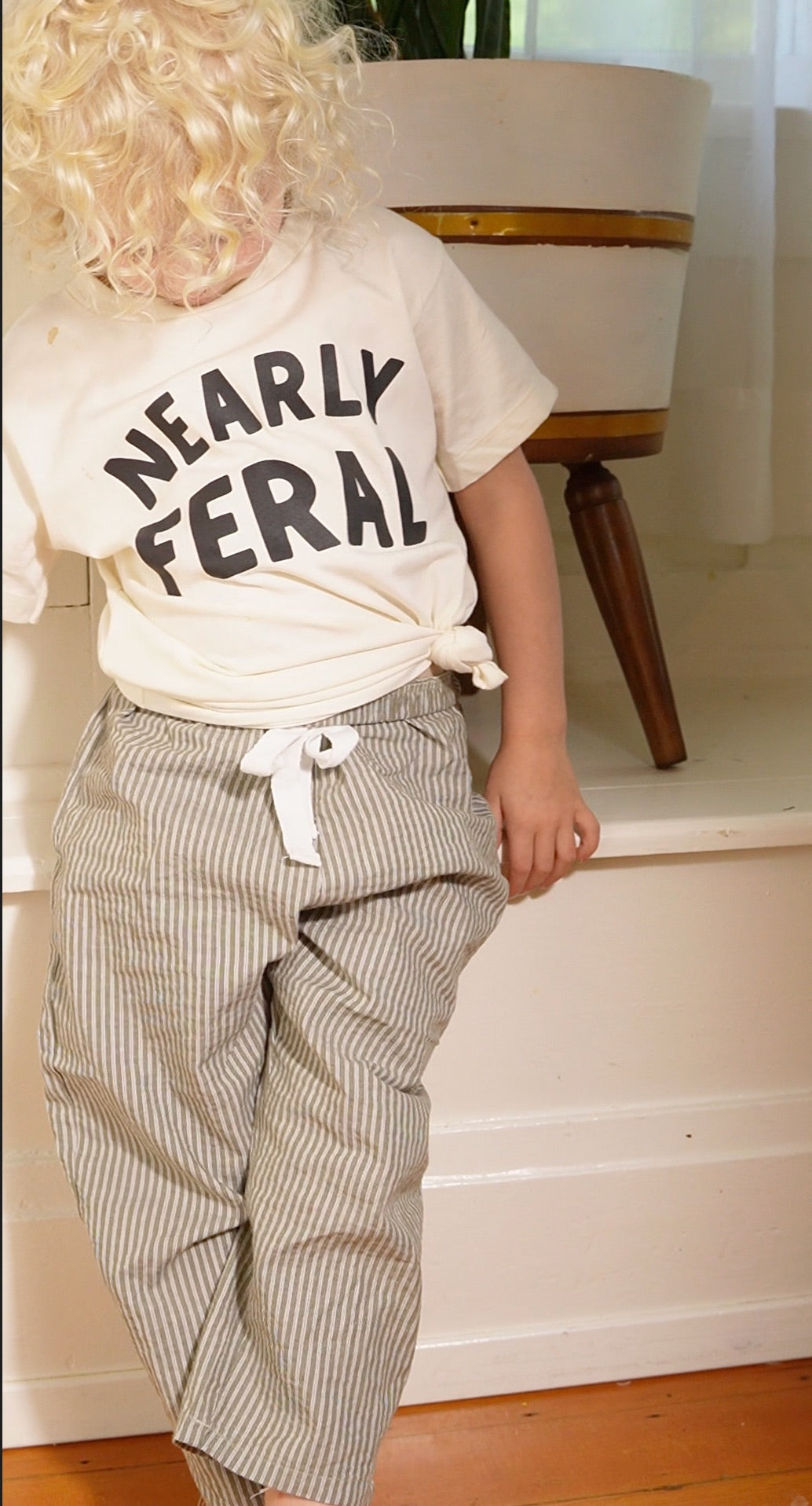 Nearly Feral TShirt for Wild Child, Nearly Feral Toddler