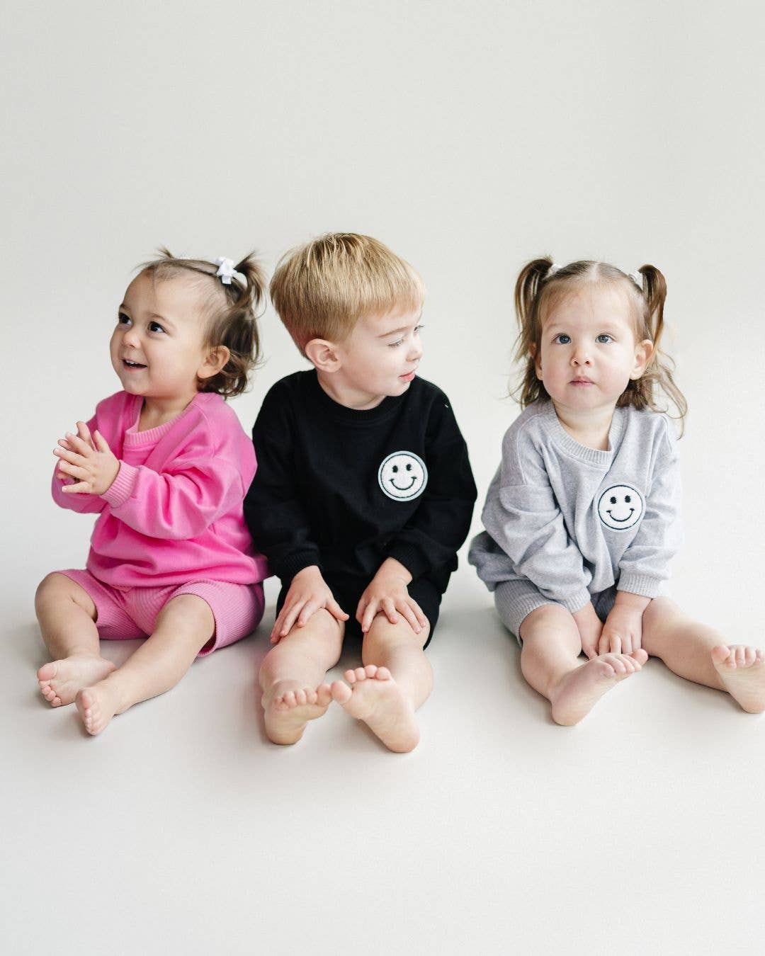 Baby & Kids Biker Shorts Set | Pink
