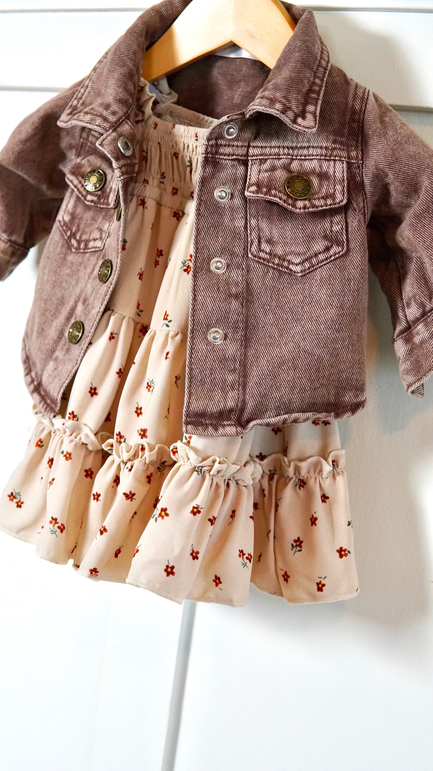 Mommy & Me Katherine Dress - Brown Floral