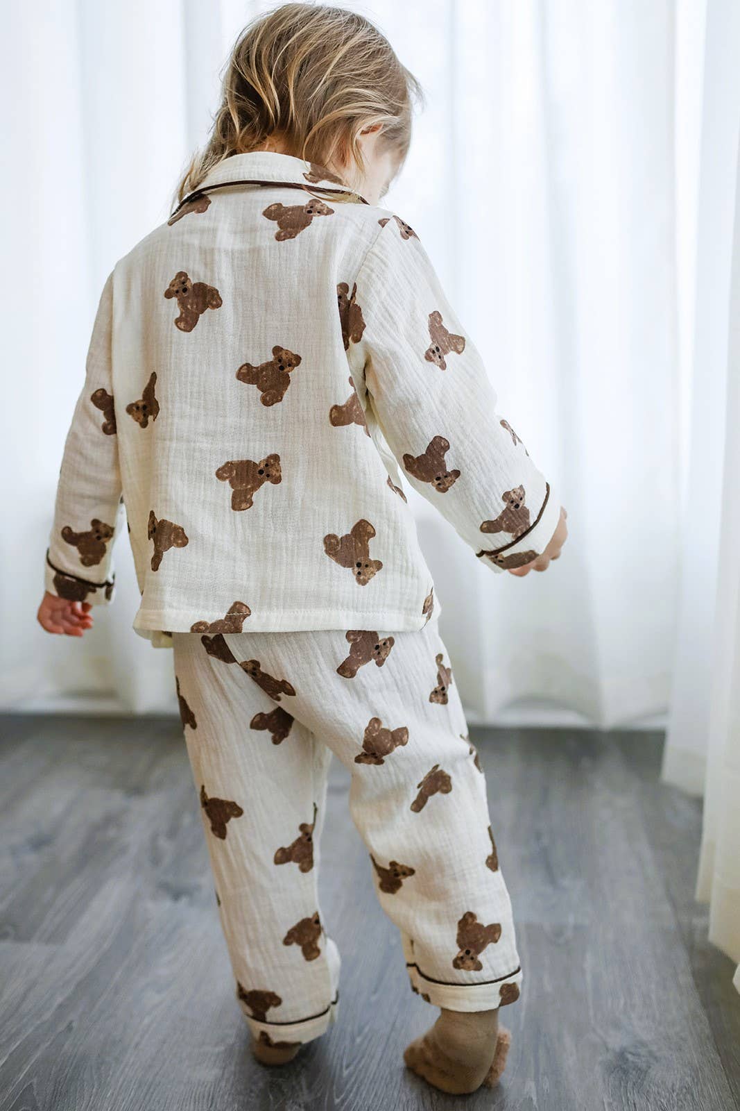 Teddy PJ Long Pants Set