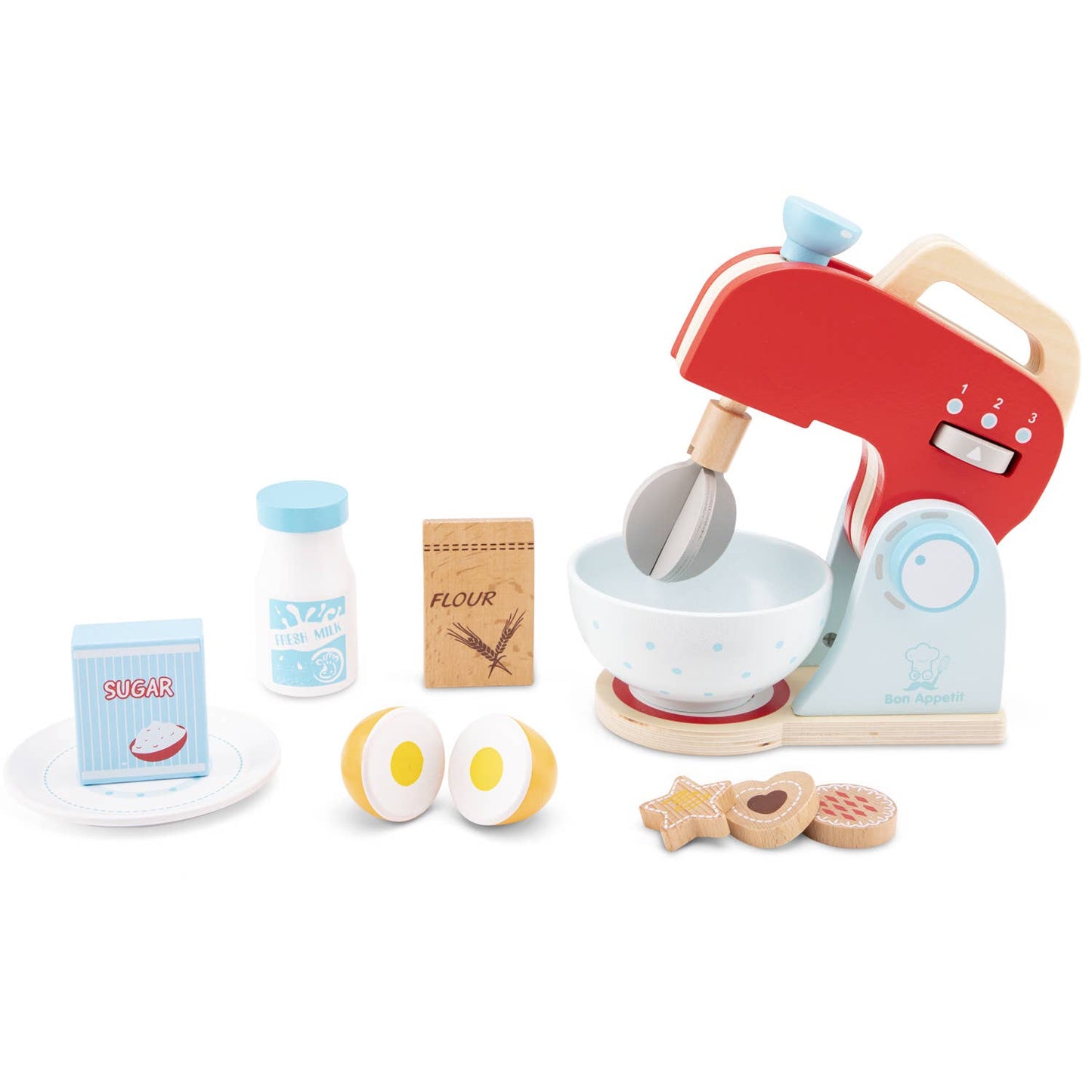Mixer set - red