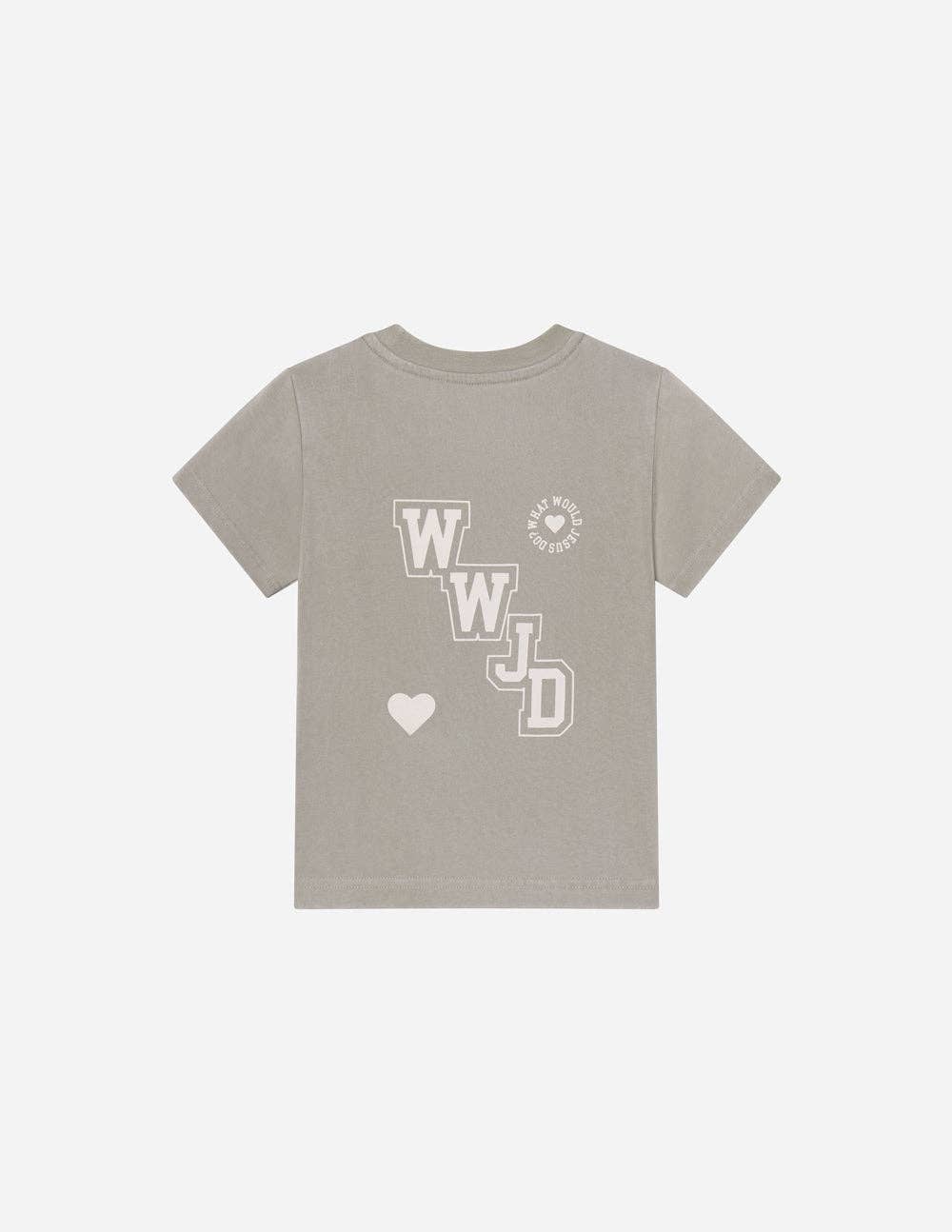 WWJD Varsity Kids Tee