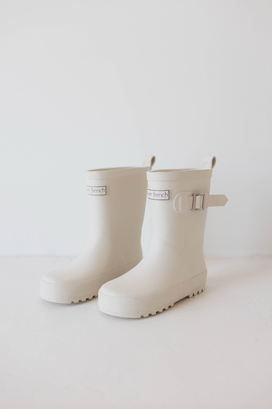 Ff Rain Boots | Cream