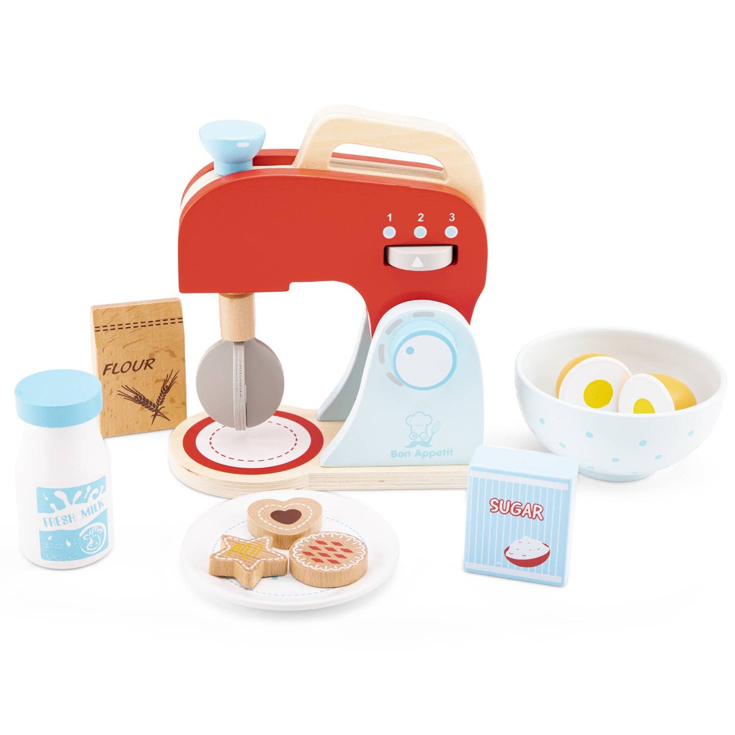 Mixer set - red