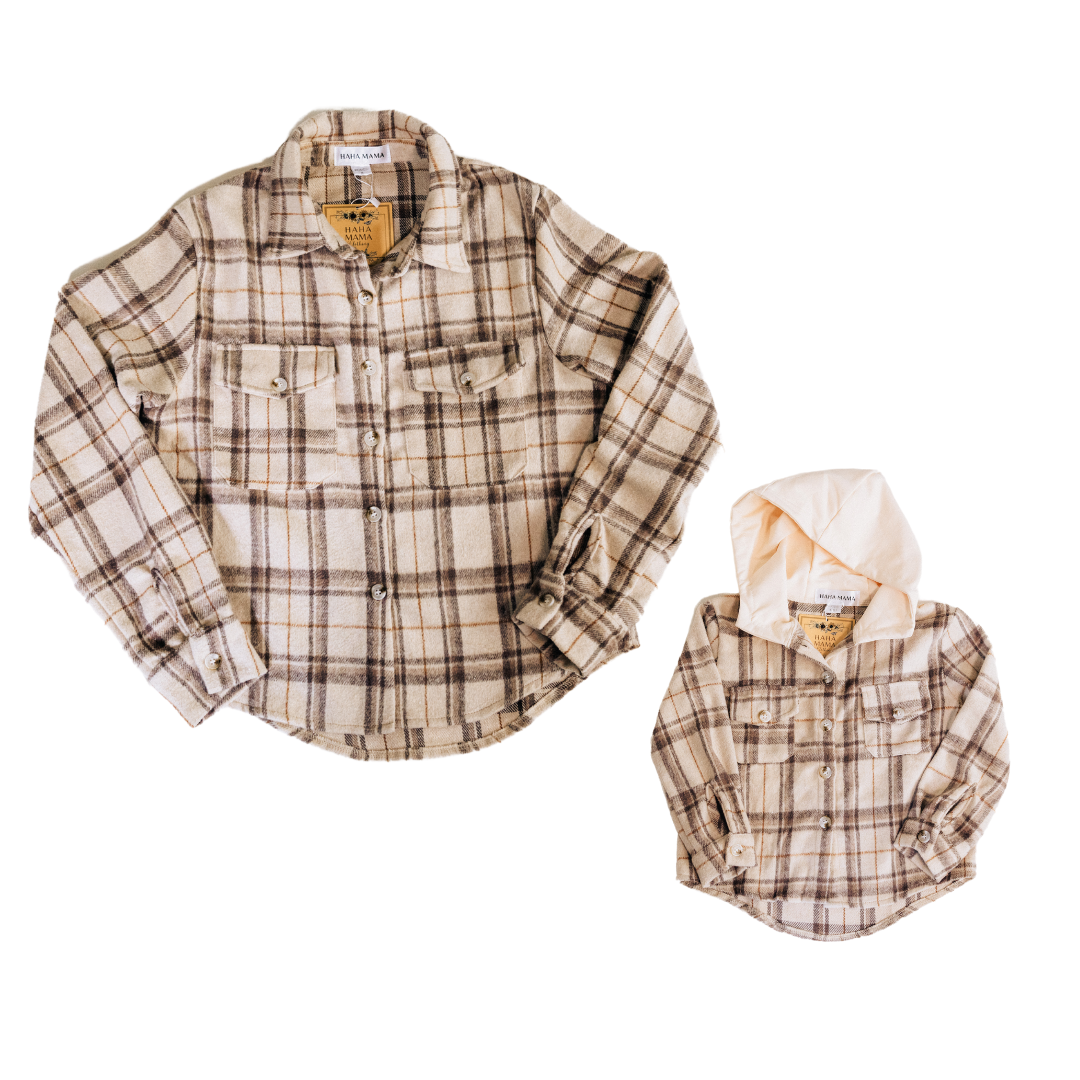 Beige Flannel - Women's