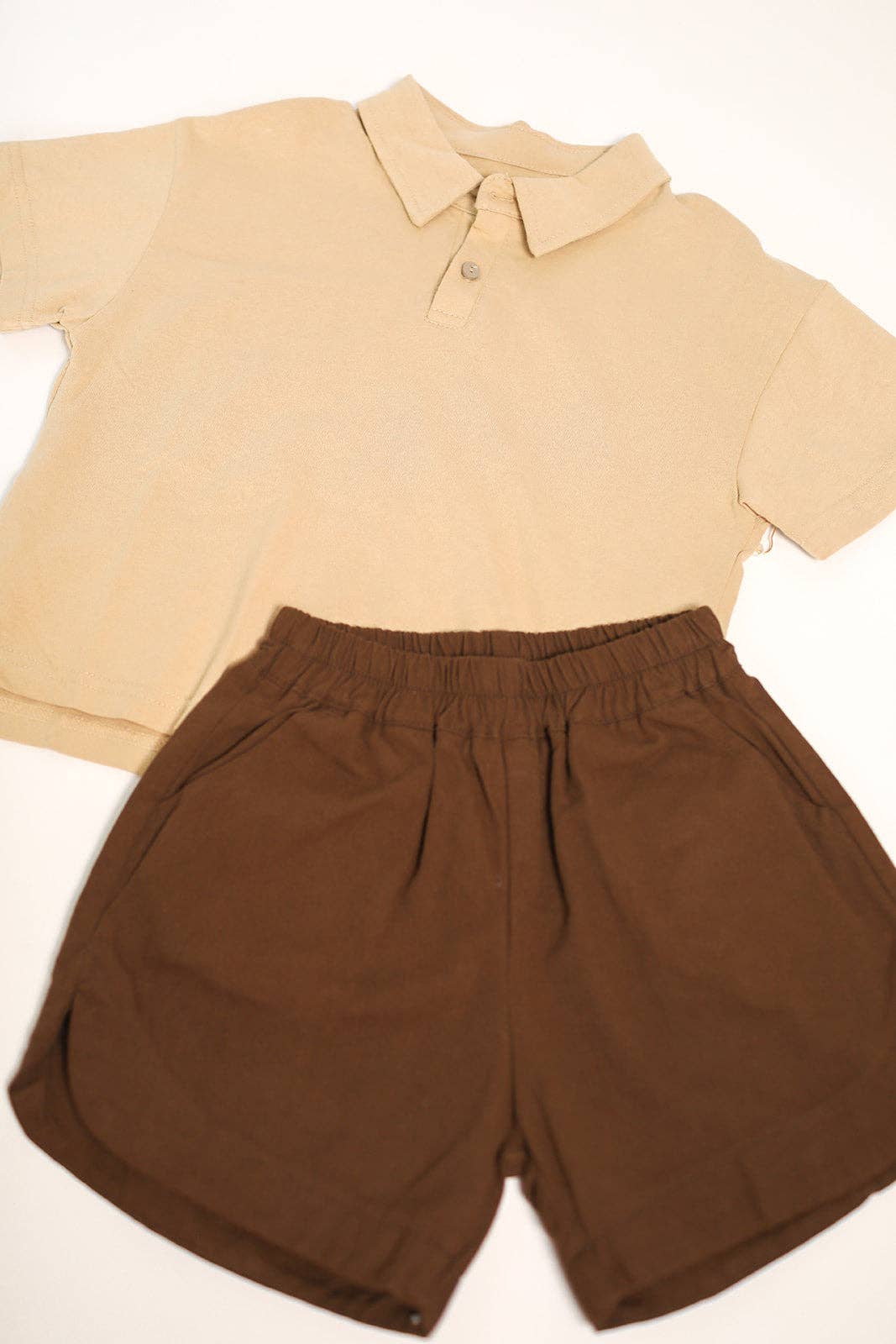 Sam Cotton Short- Brown