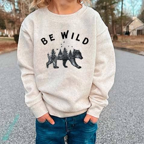 Be Wild | Boys Fall Sweatshirt