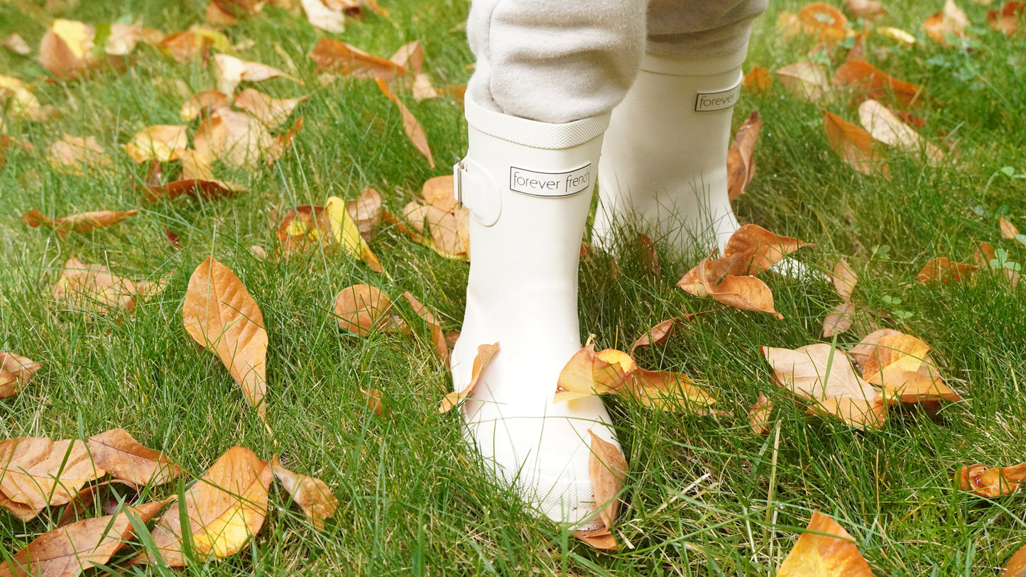 Ff Rain Boots | Cream