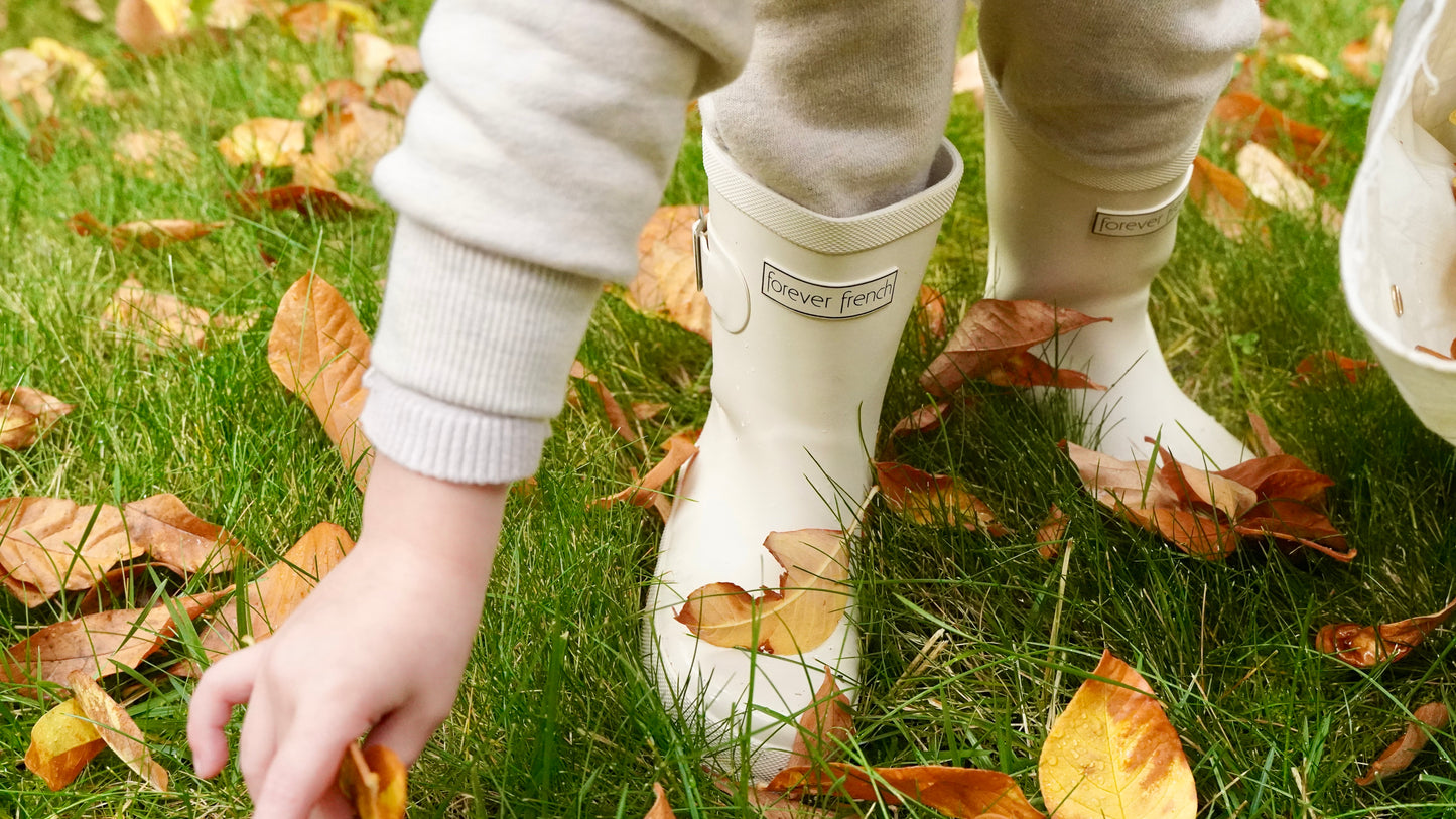 Ff Rain Boots | Cream