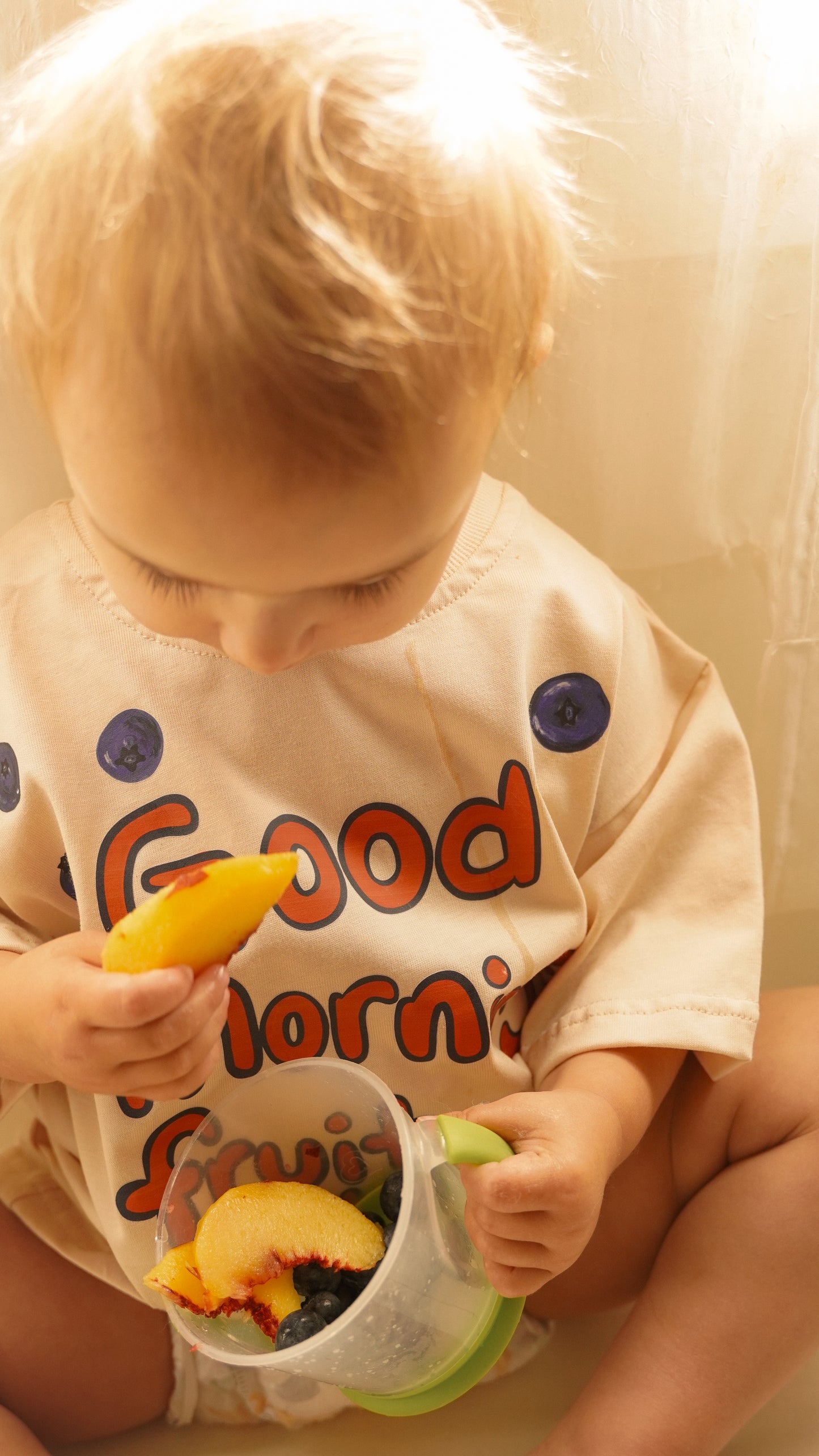 Fruit Please Oversized Cotton Tee