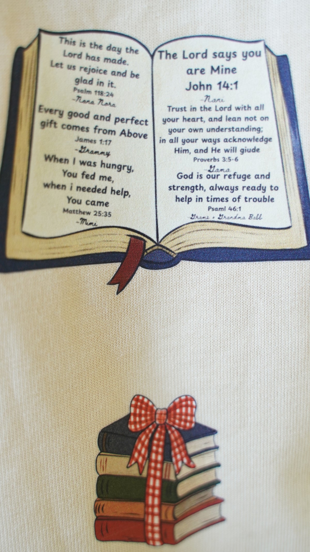 Grandma's Prayer Oversized Cotton Tee