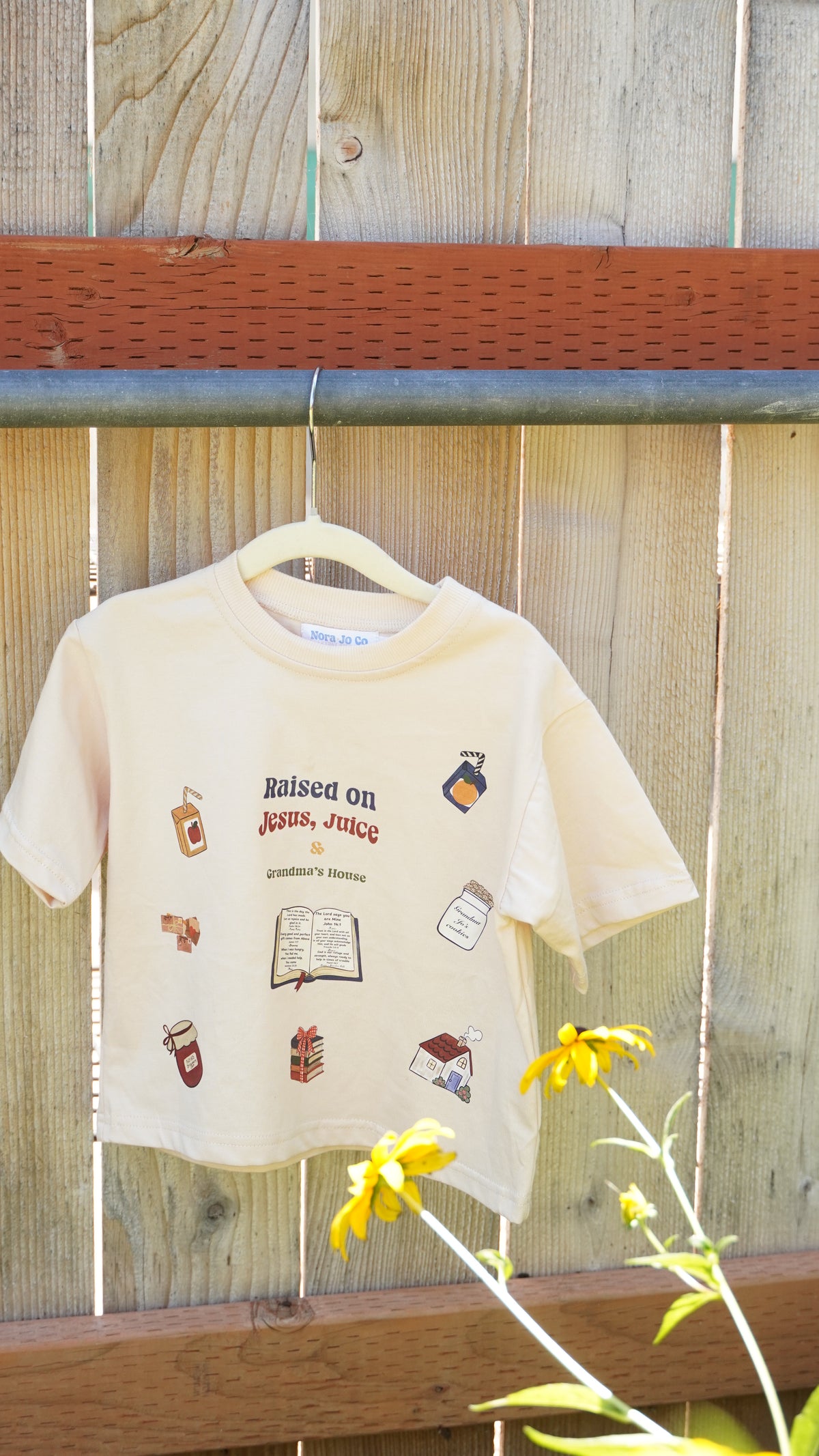 Grandma's Prayer Oversized Cotton Tee