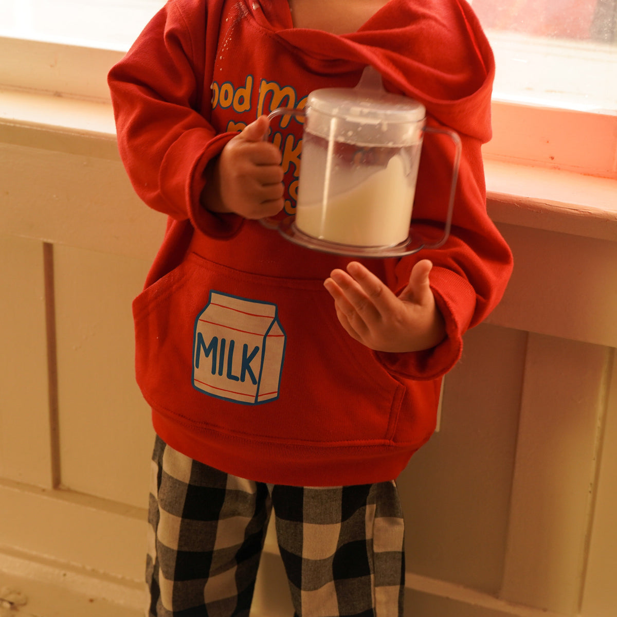Good morning milk please hoodie