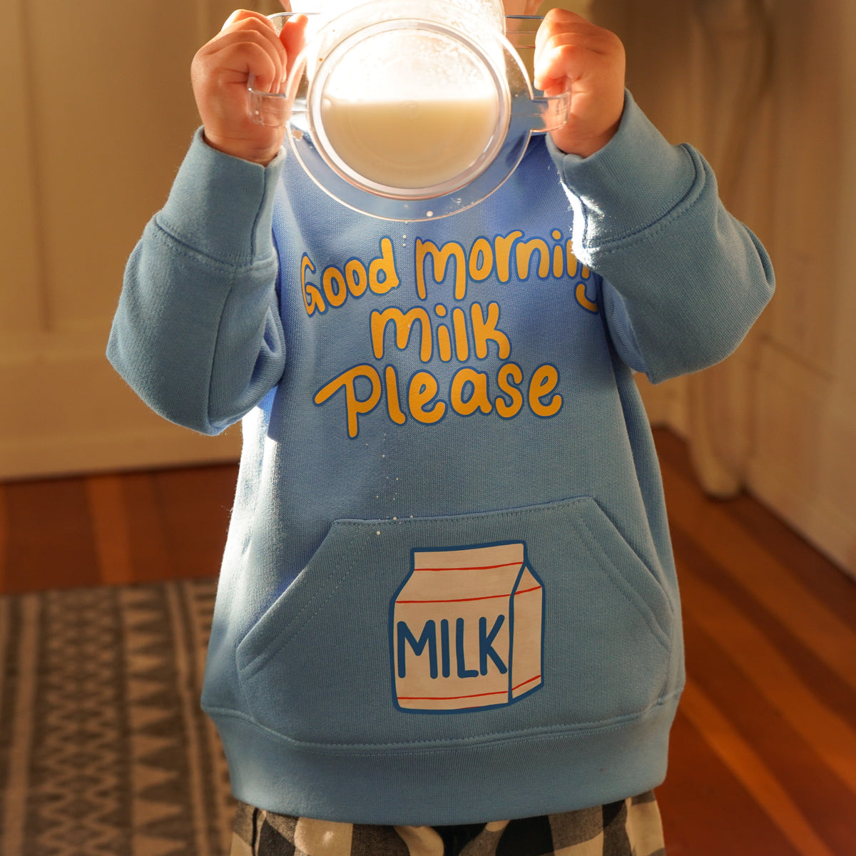 Good morning milk please hoodie