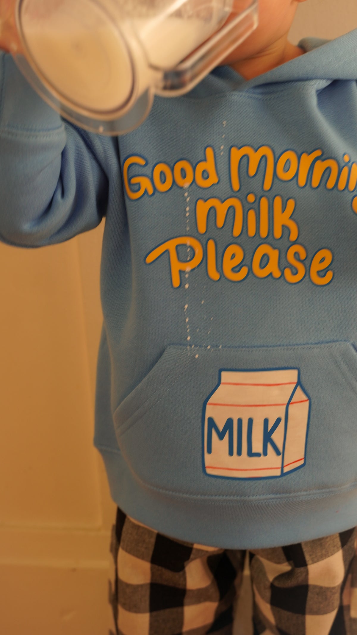 Good morning milk please hoodie