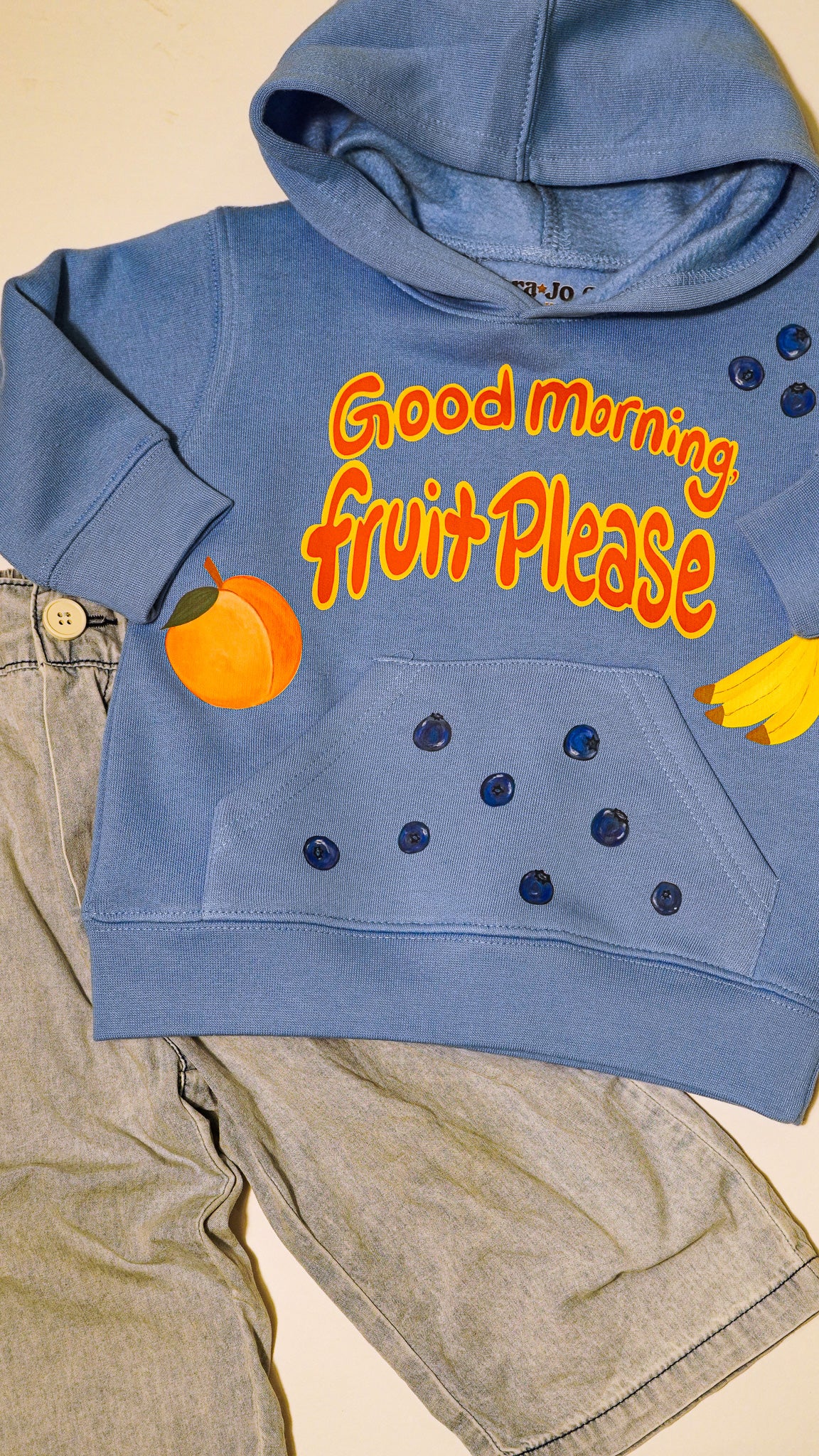 Good Morning Fruit Please Hoodie