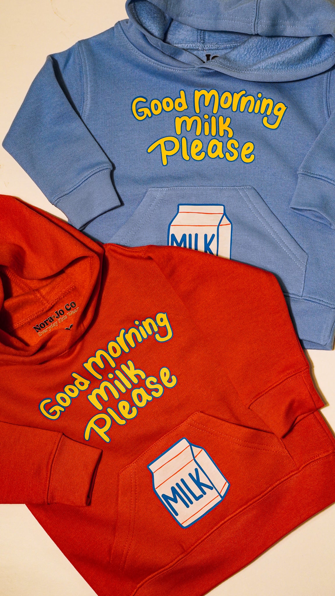 Good morning milk please hoodie