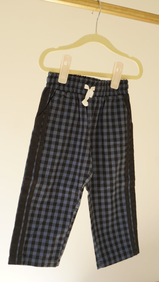 Sunday Gingham Stripe Pants