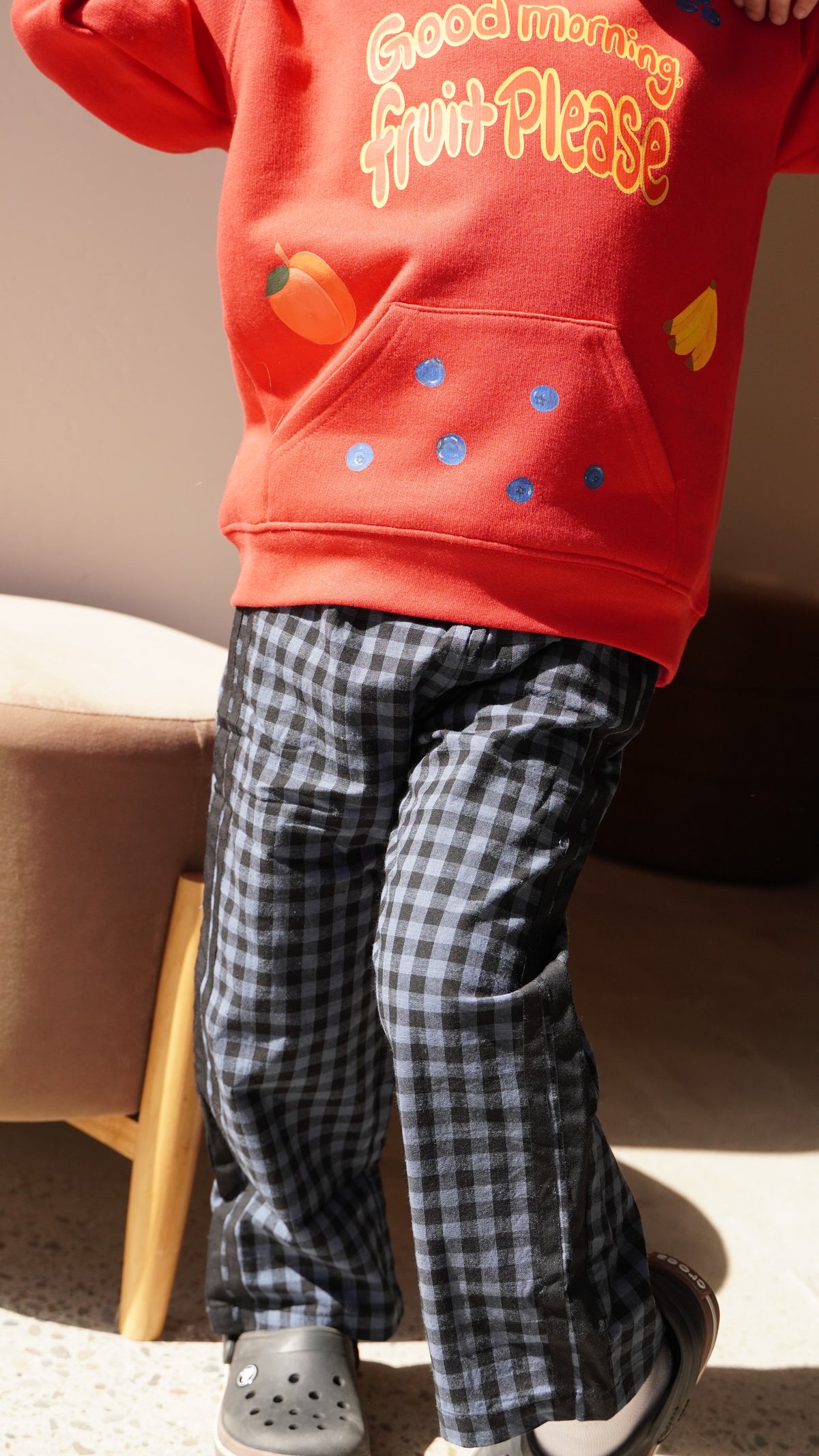 Sunday Gingham Stripe Pants