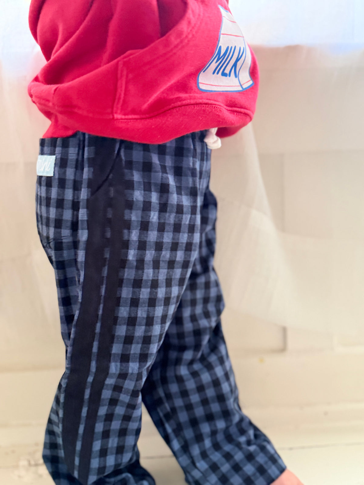 Sunday Gingham Stripe Pants