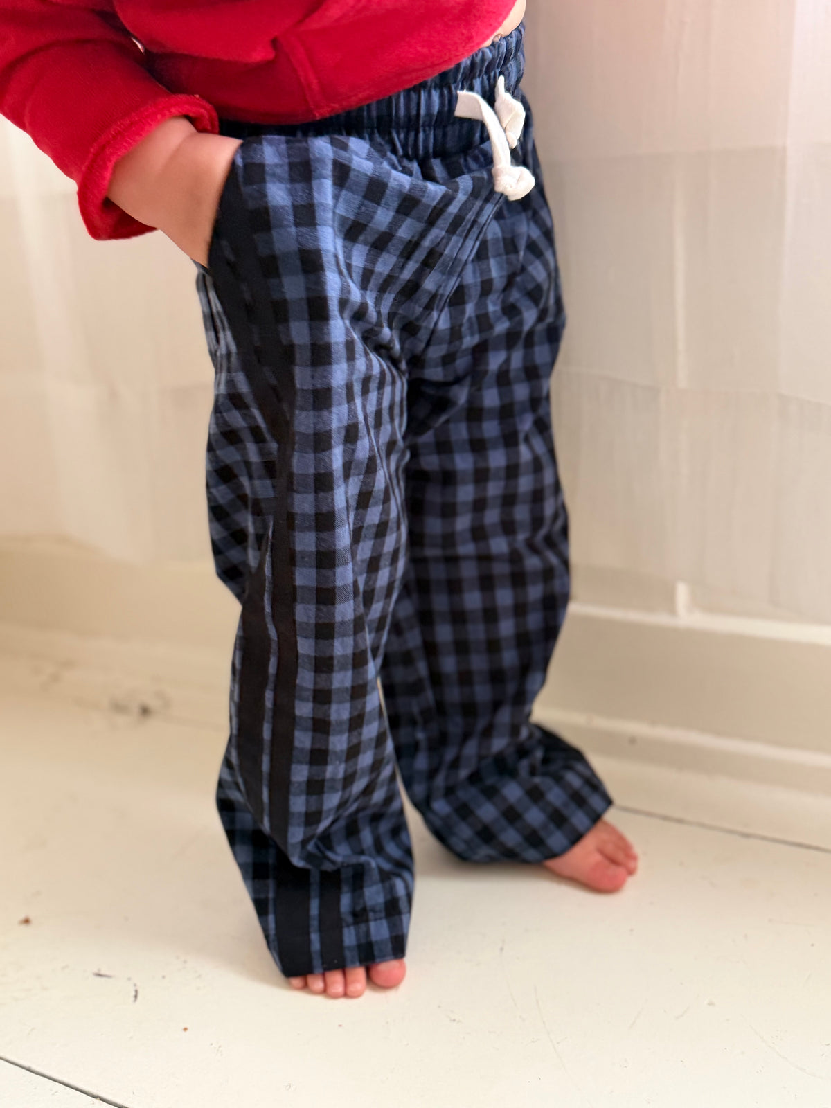 Sunday Gingham Stripe Pants