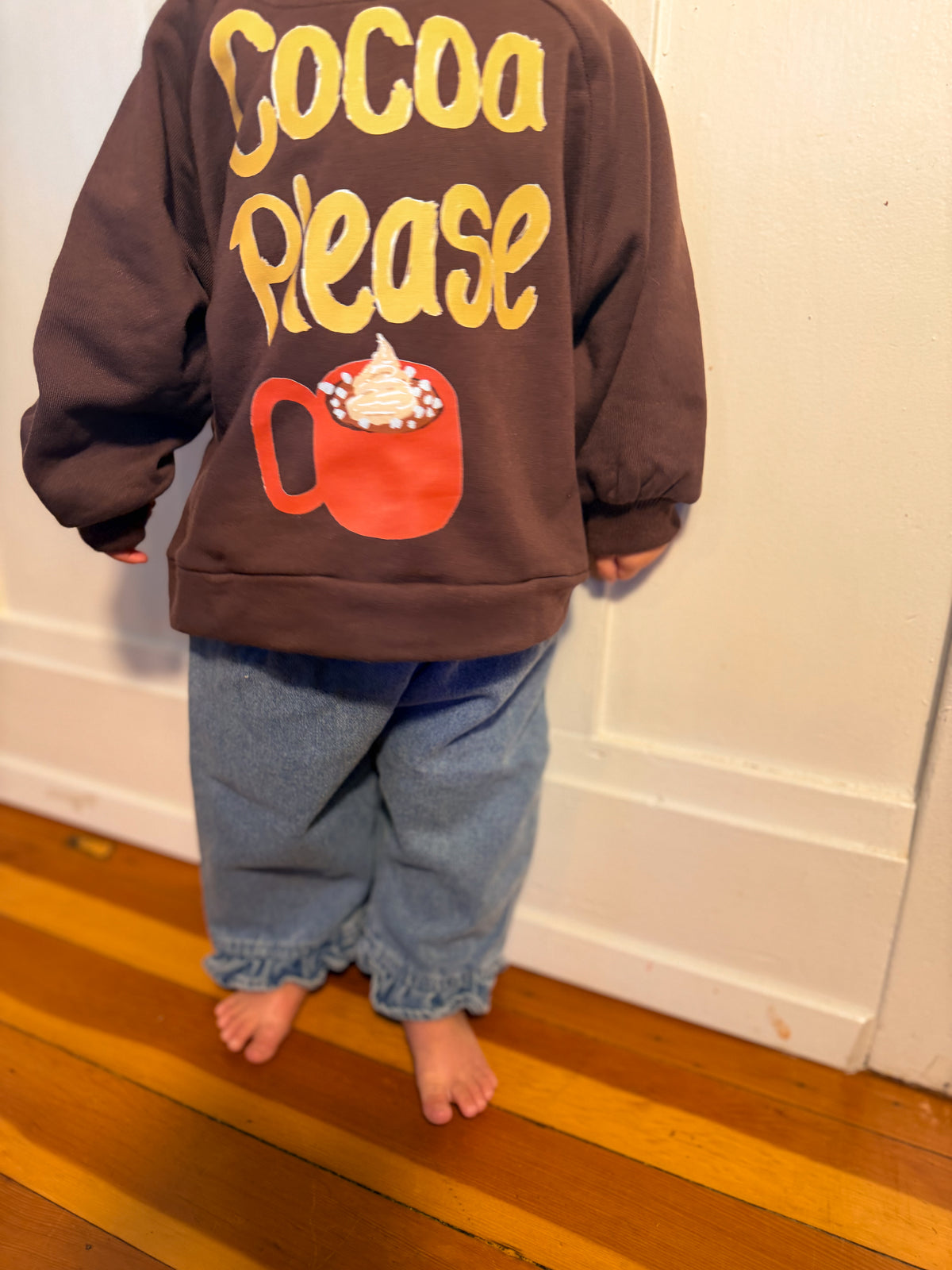 Cocoa Please Cotton Pullover