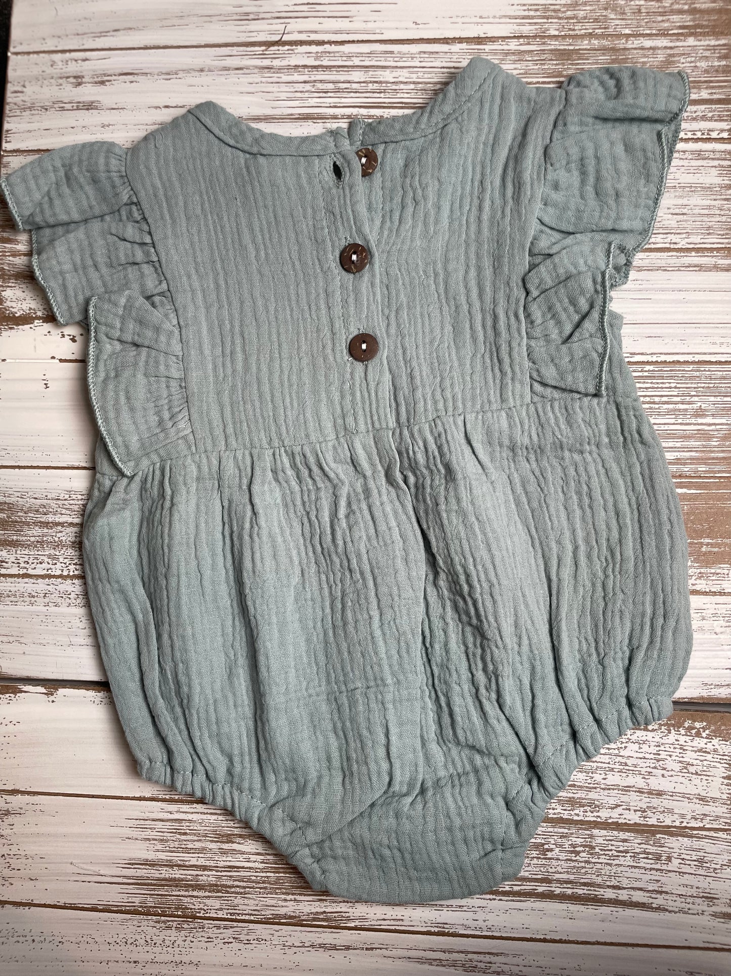 Baby Girl Muslin Spring Romper Short sleeve Jumper Milana