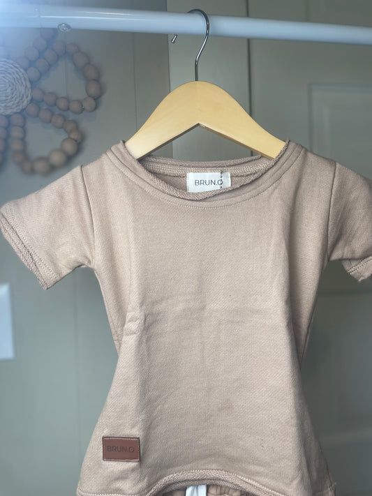 Solid Brown Unfinished Top