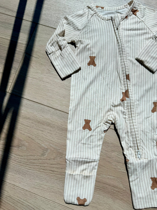 Bamboo Zip Pajamas | Teddy
