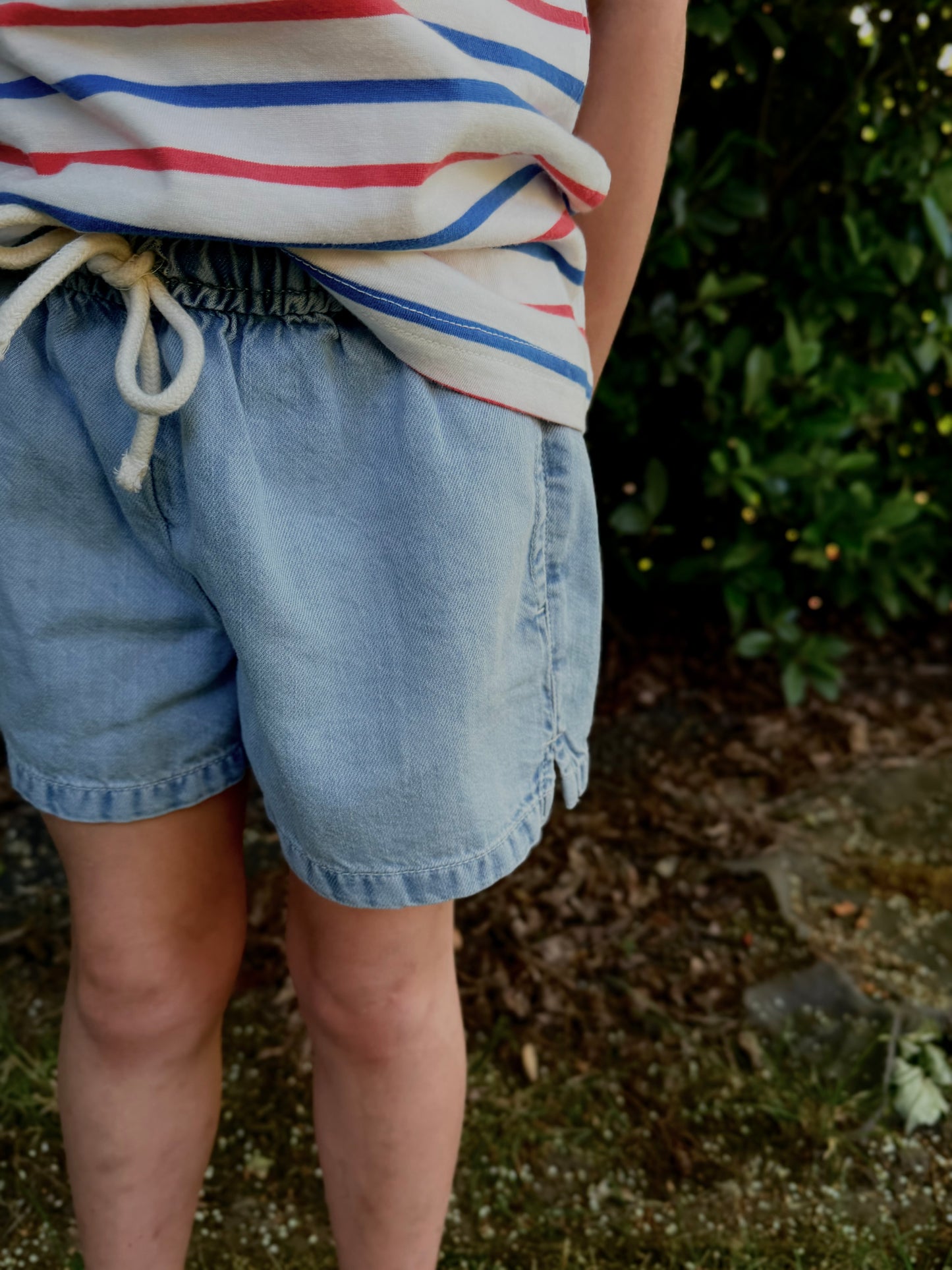 Kids Denim Beach Short