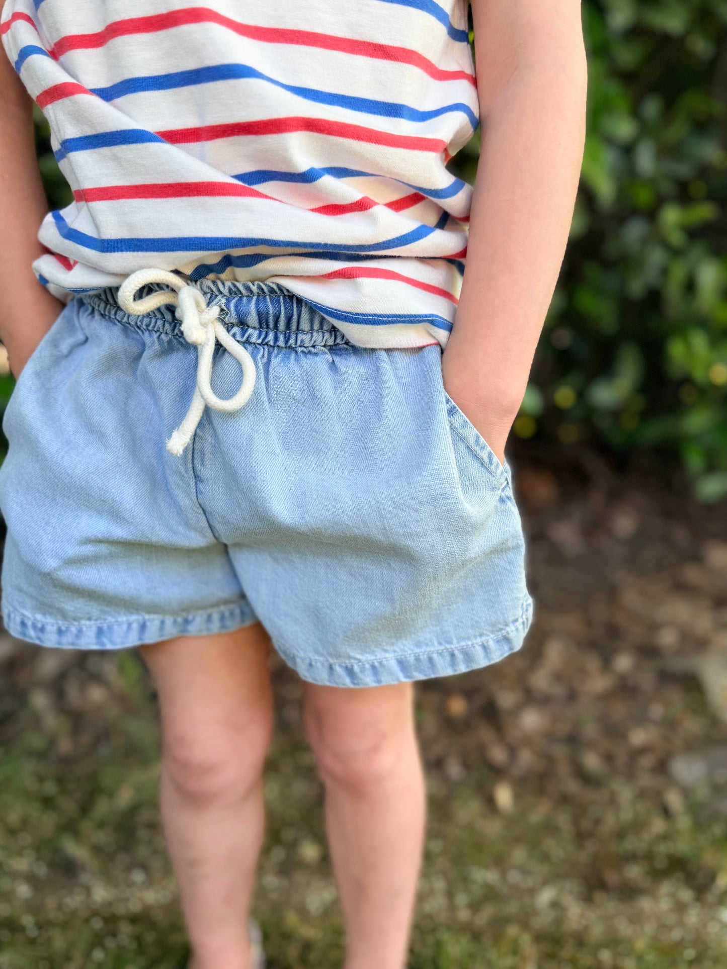 Kids Denim Beach Short