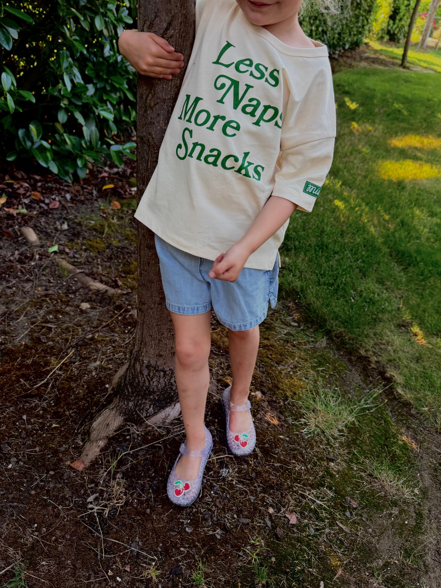 Less Naps More Snacks Oversized Tee
