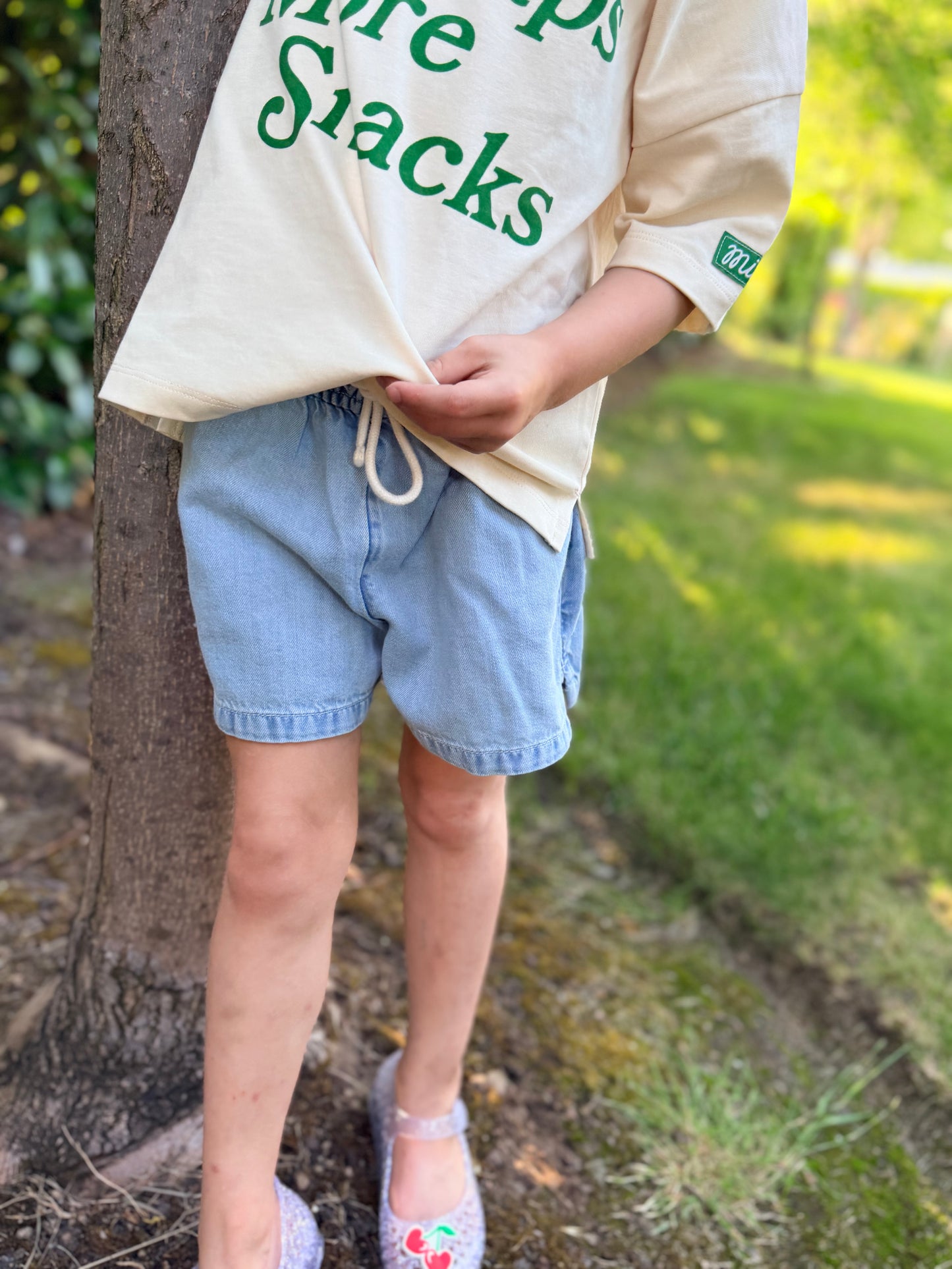 Less Naps More Snacks Oversized Tee
