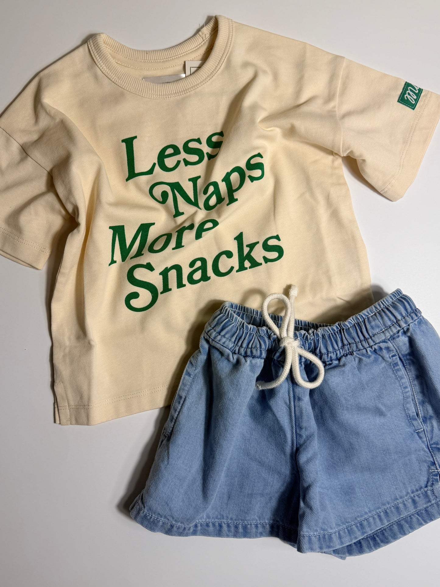 Less Naps More Snacks Oversized Tee