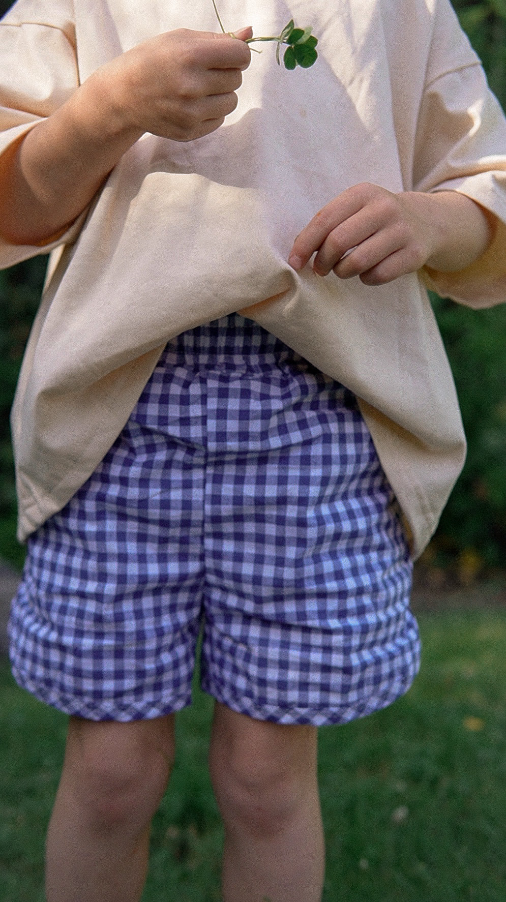 Picnic Gingham Toddler Shorts