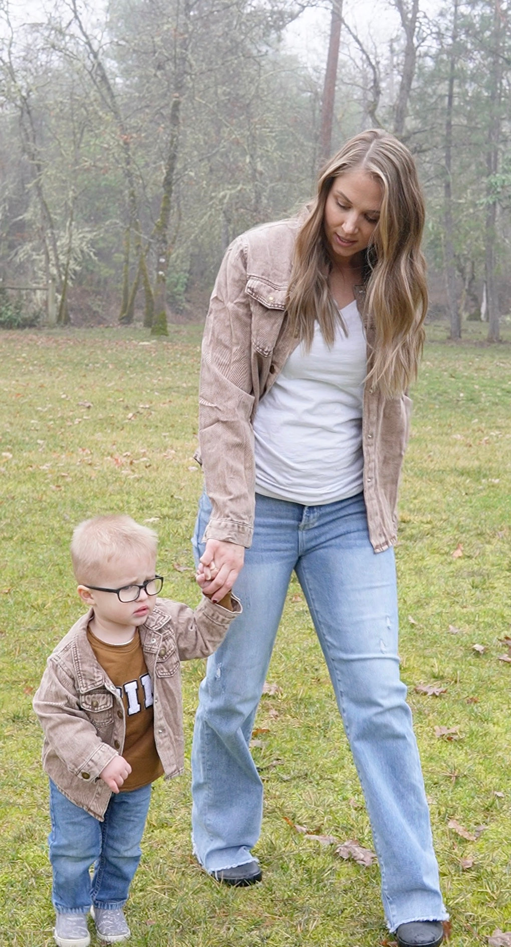 Brown Denim Jacket - Women