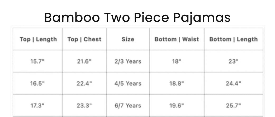 Bamboo Zip Pajamas | Lottie