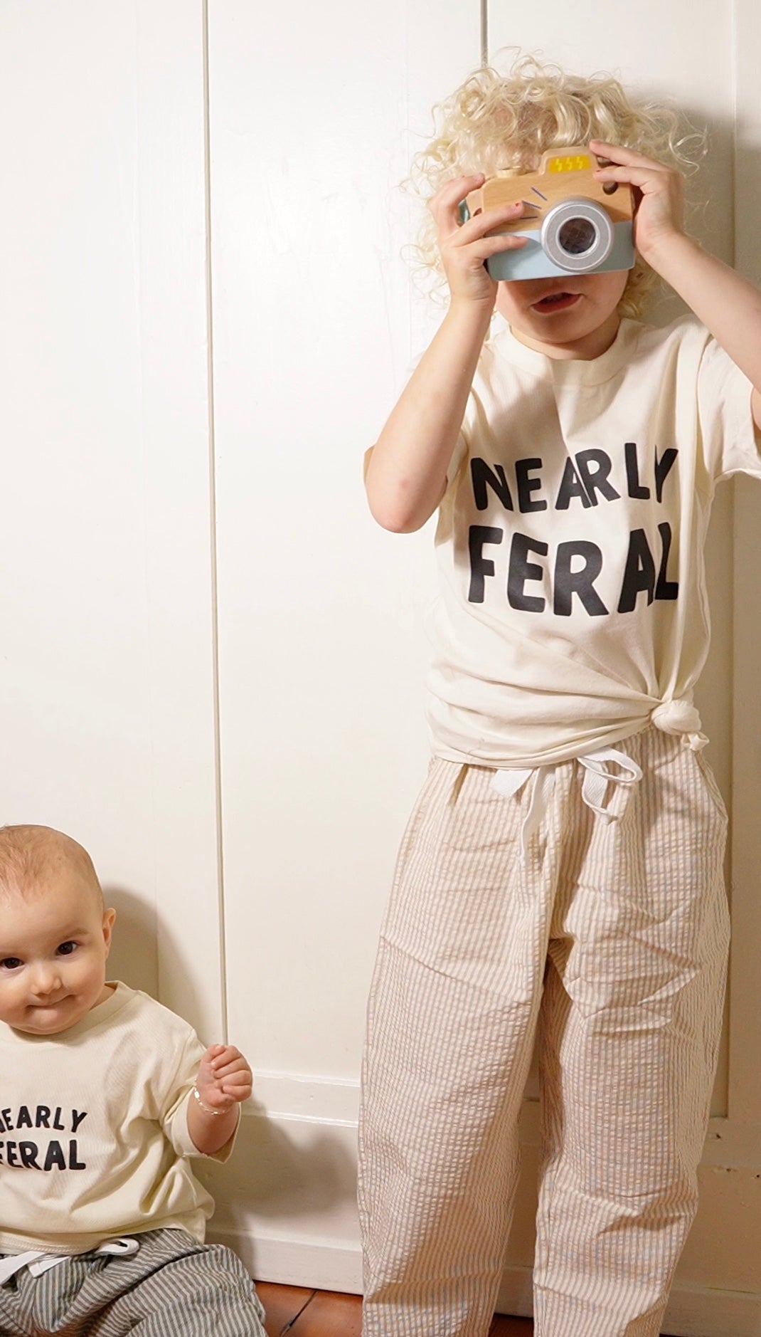 Nearly Feral TShirt for Wild Child, Nearly Feral Toddler