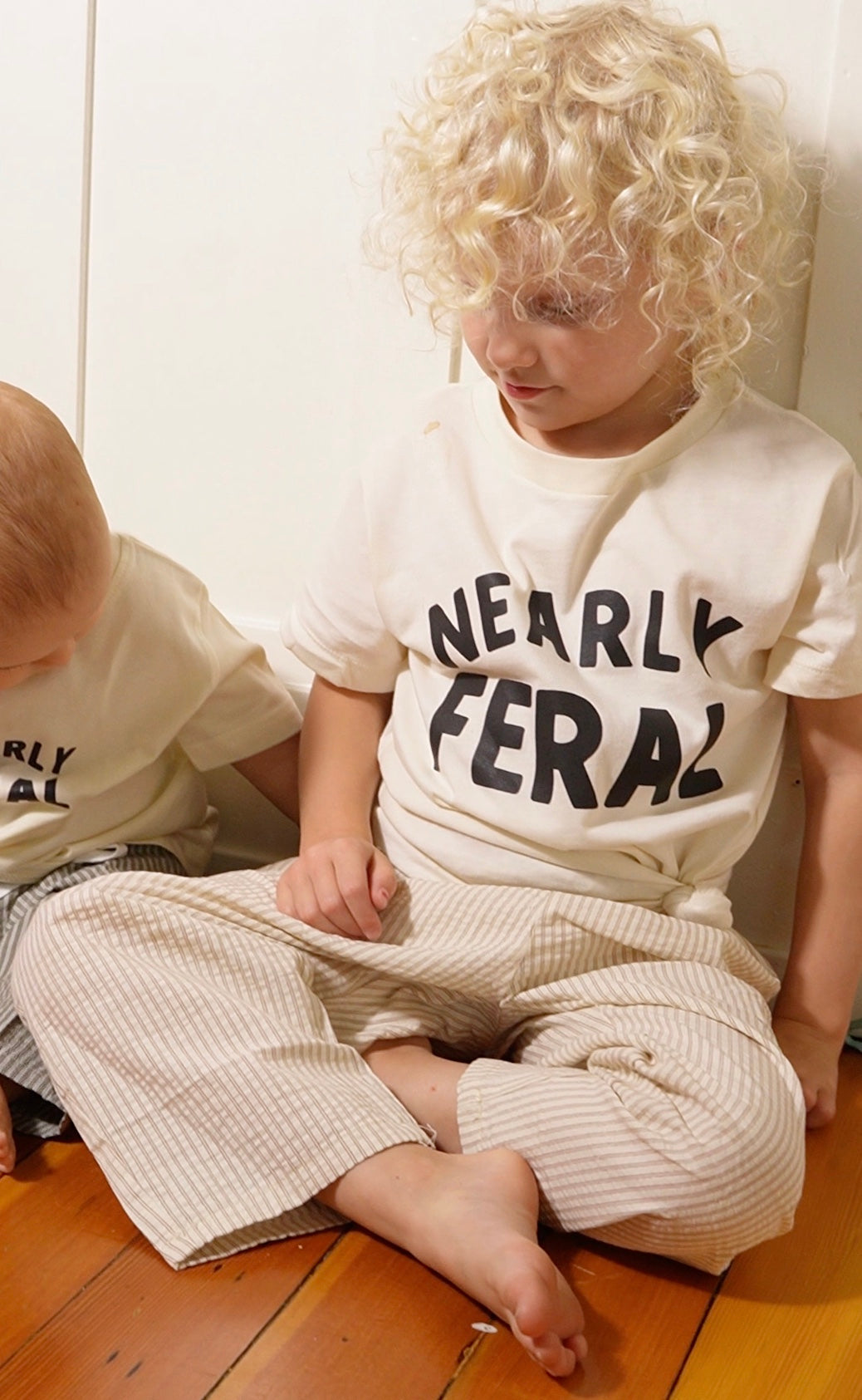 Nearly Feral TShirt for Wild Child, Nearly Feral Toddler
