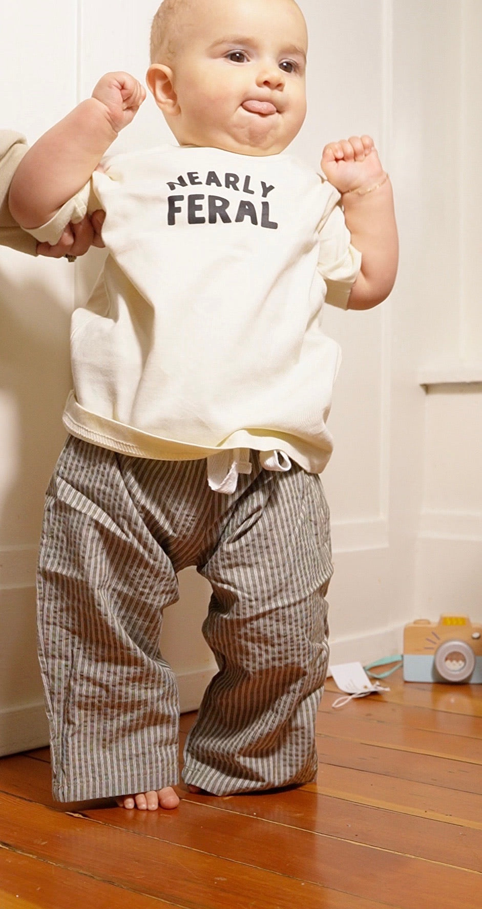 Nearly Feral TShirt for Wild Child, Nearly Feral Toddler