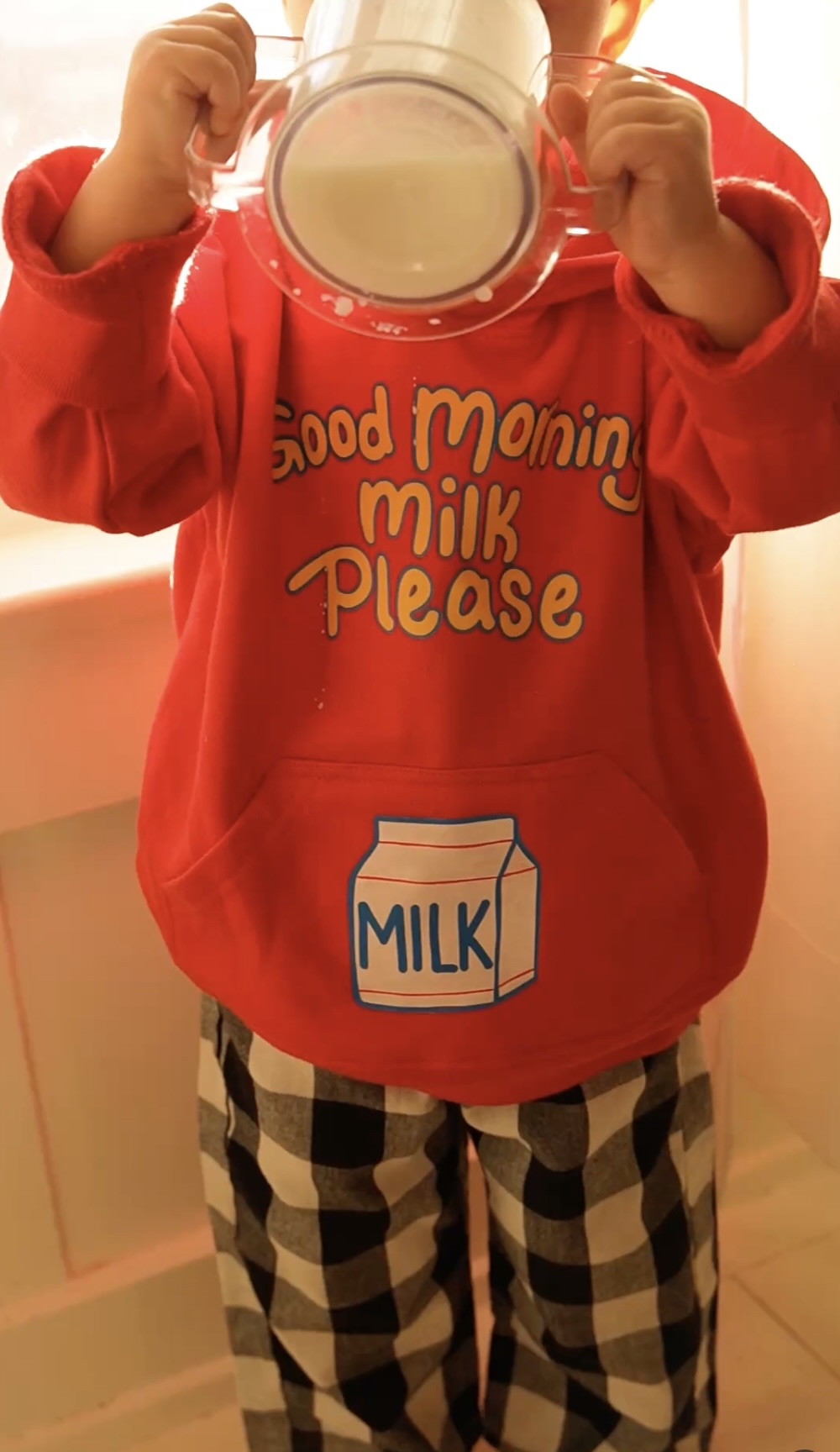 Good morning milk please hoodie
