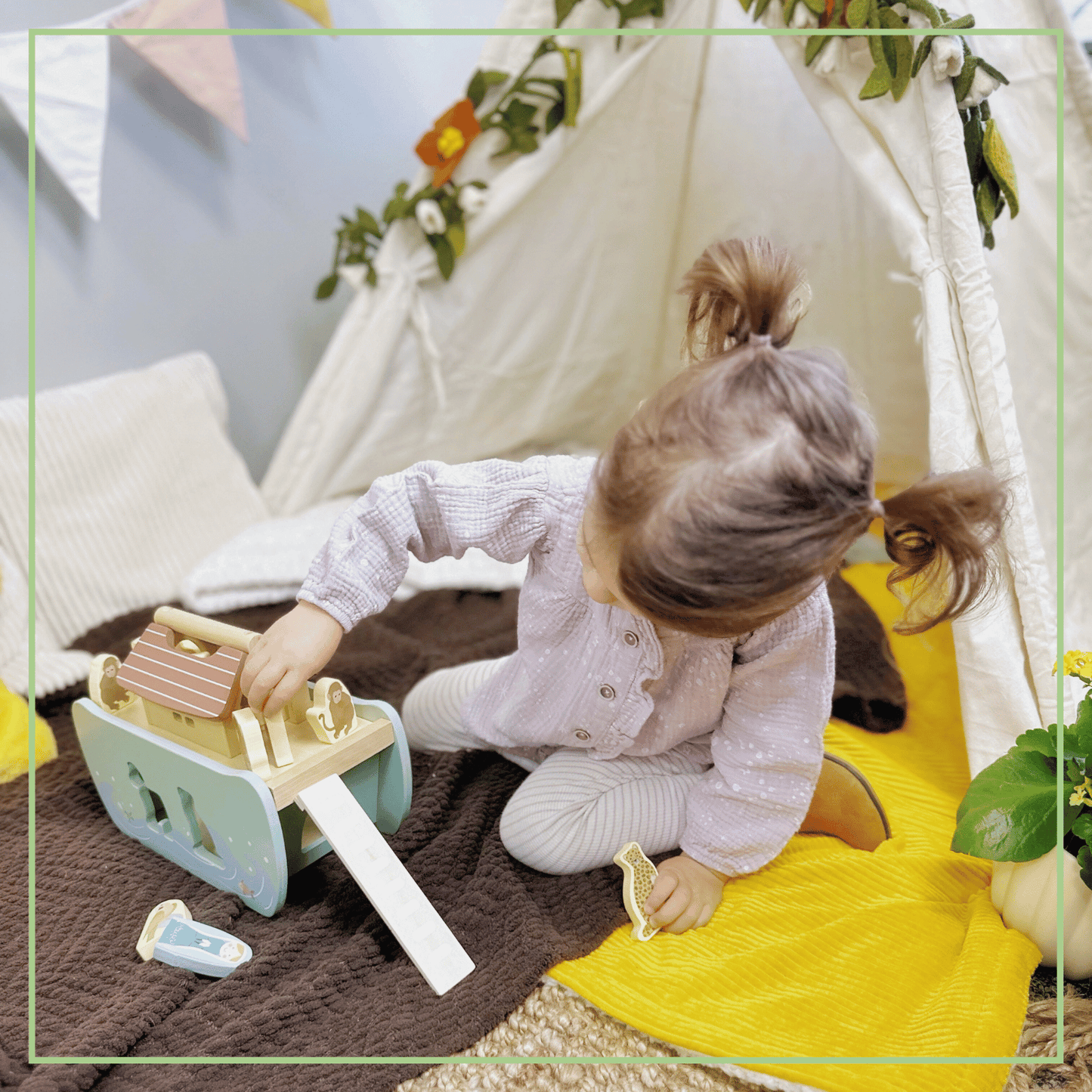 Noah's Ark Wooden Shape Sorter