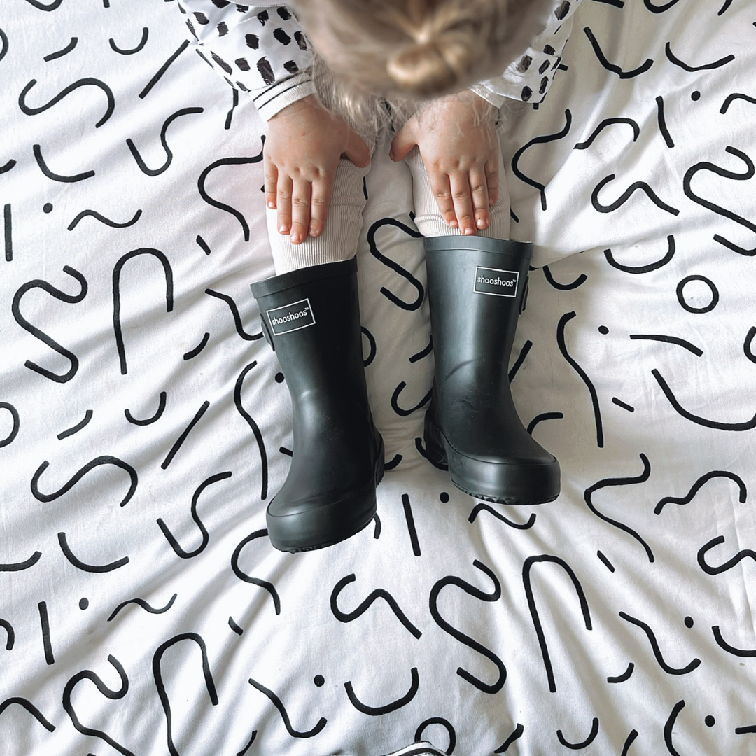Rain boots| Black