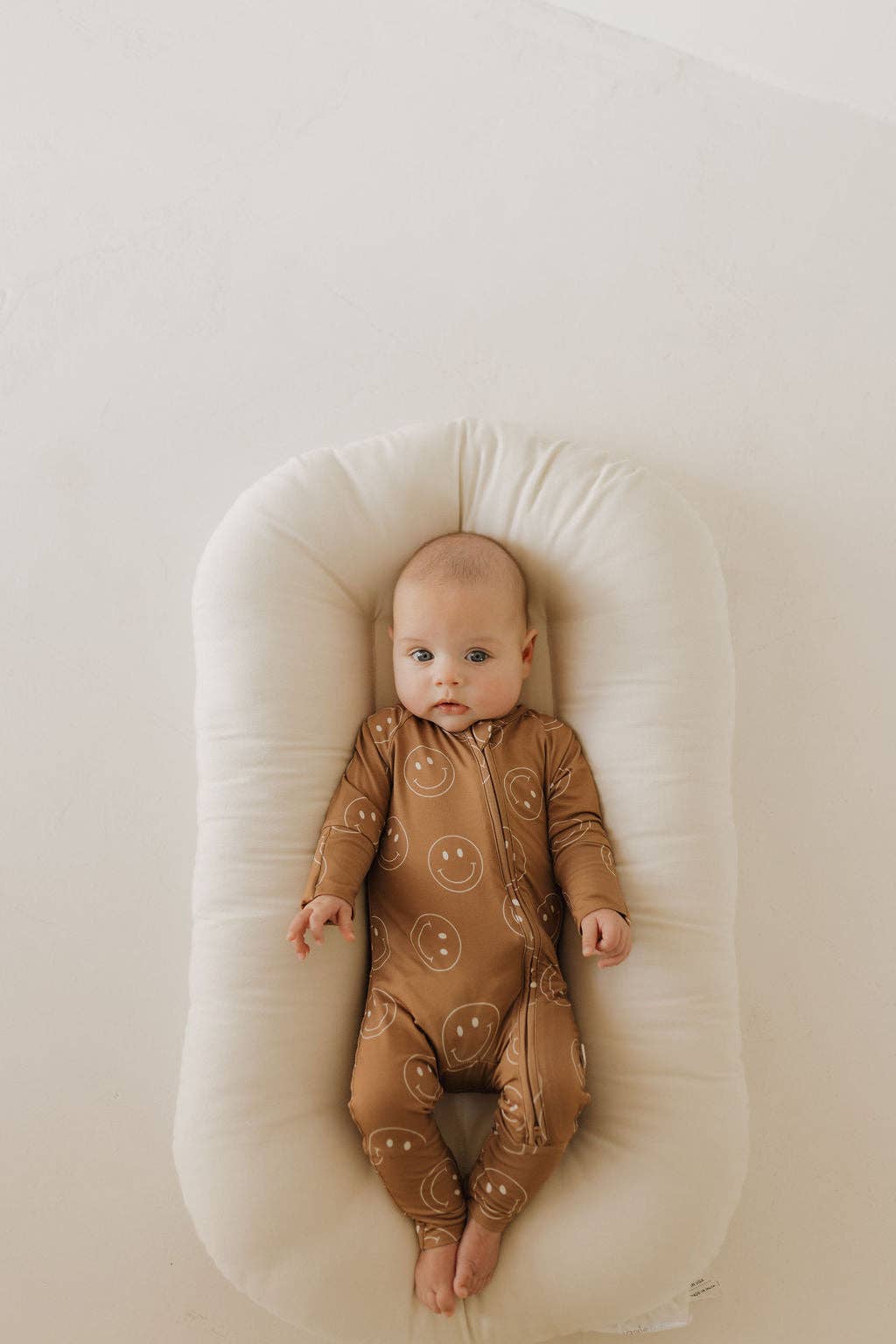 Bamboo Zip Pajamas | Sandstone Smiles| Forever French