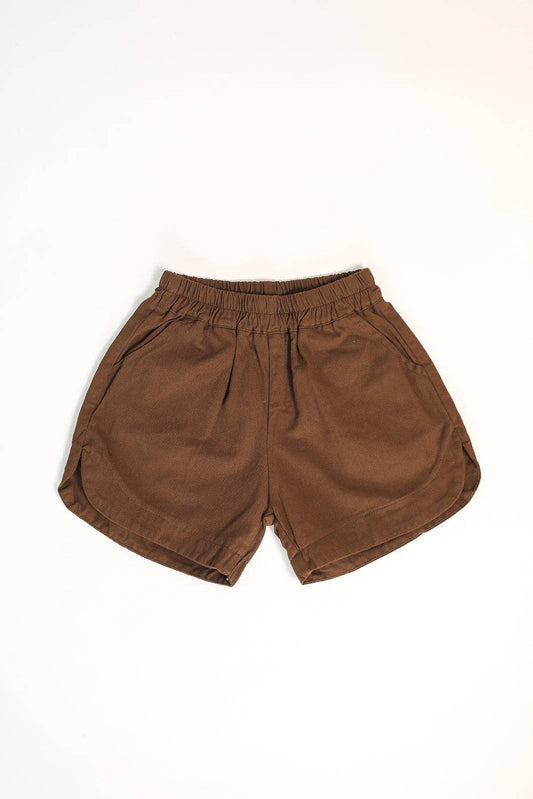 Sam Cotton Short- Brown